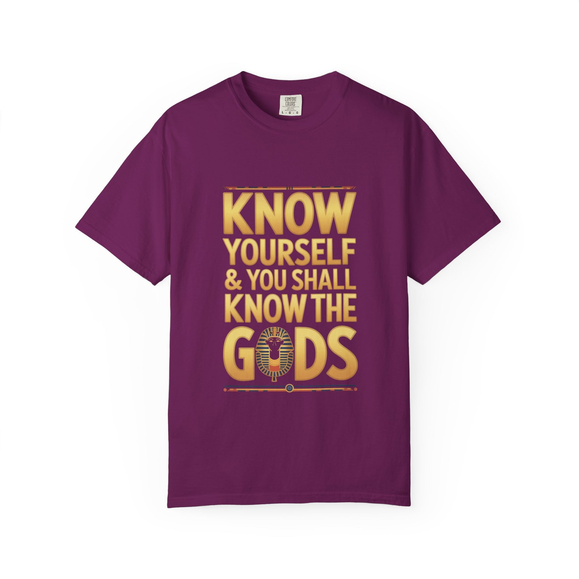 Garment-Dyed T-shirt - Know Yourself Design