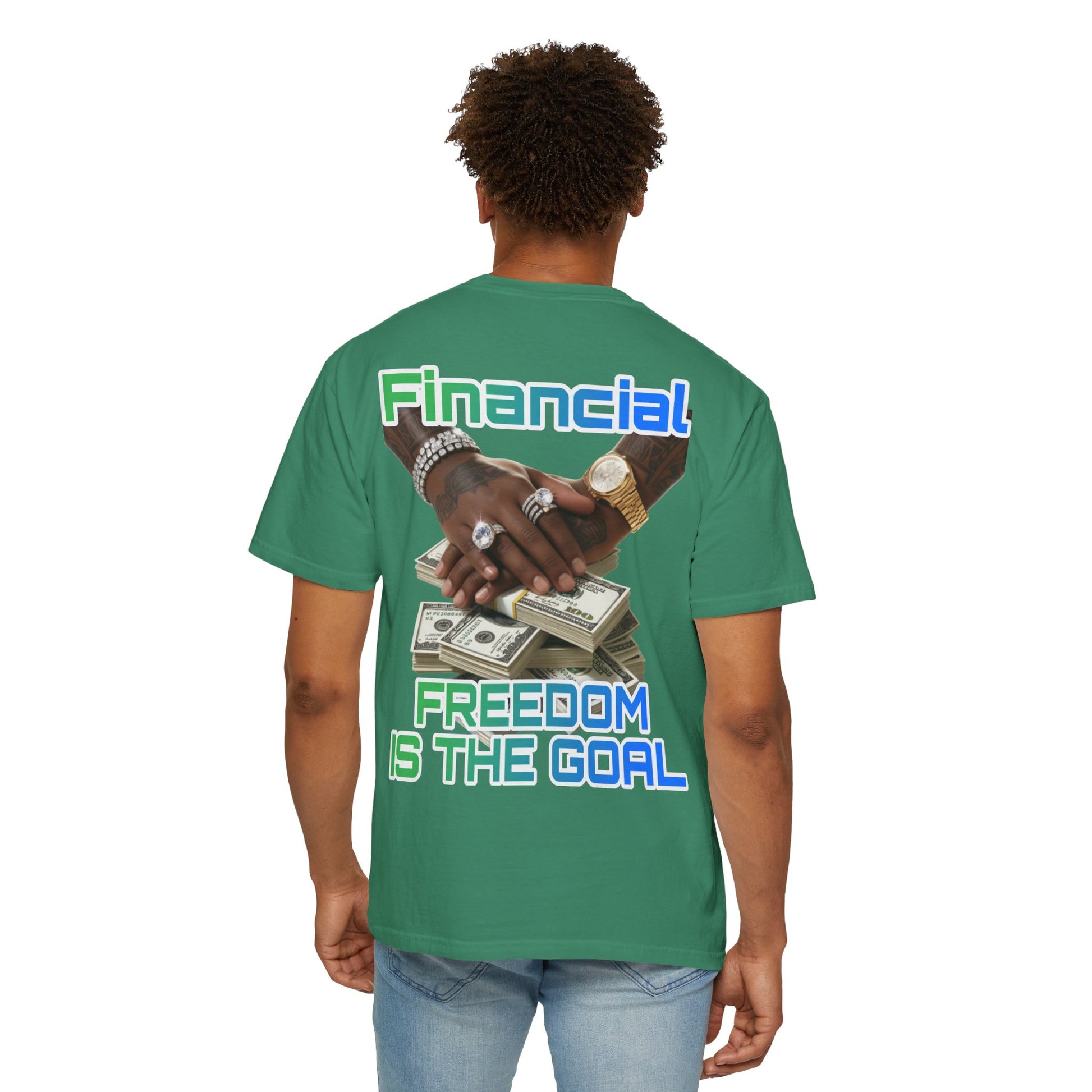 Financial Freedom Unisex T-shirt - 'Financial Freedom is The Goal' Design