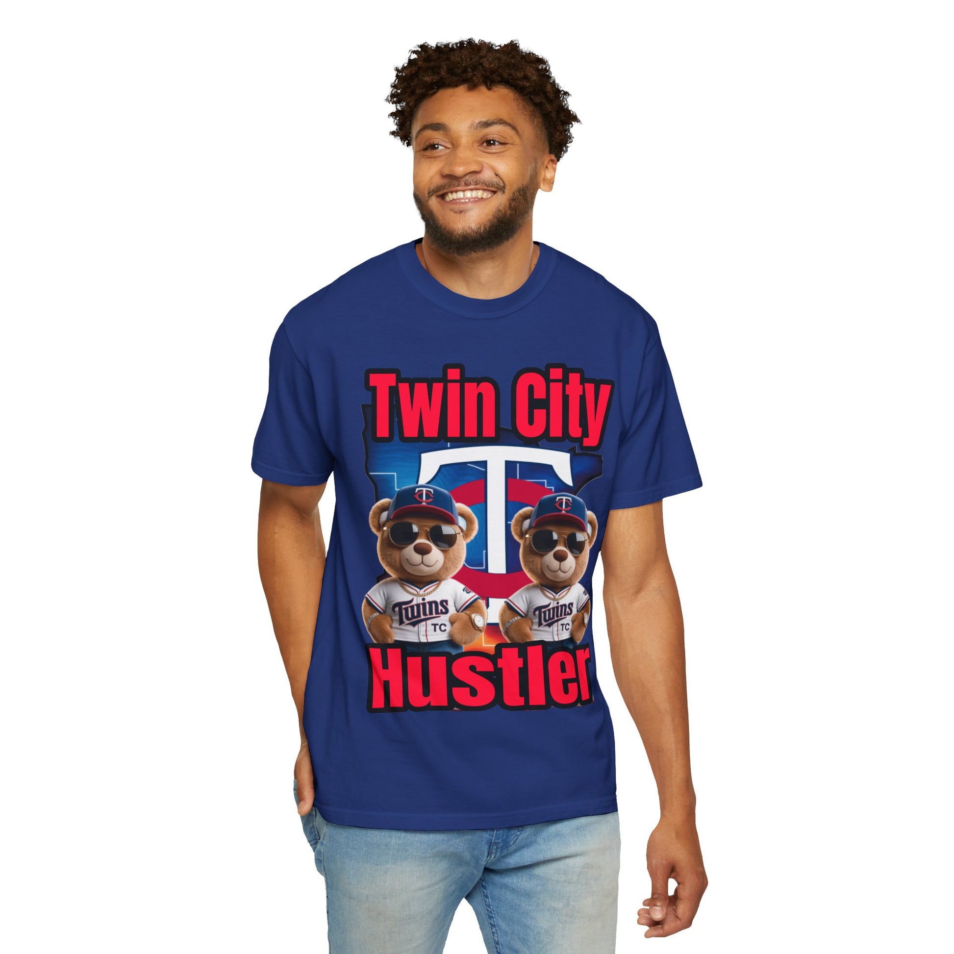 Hustler Garment-Dyed T-shirt - Twin City LD&P Apparel Design