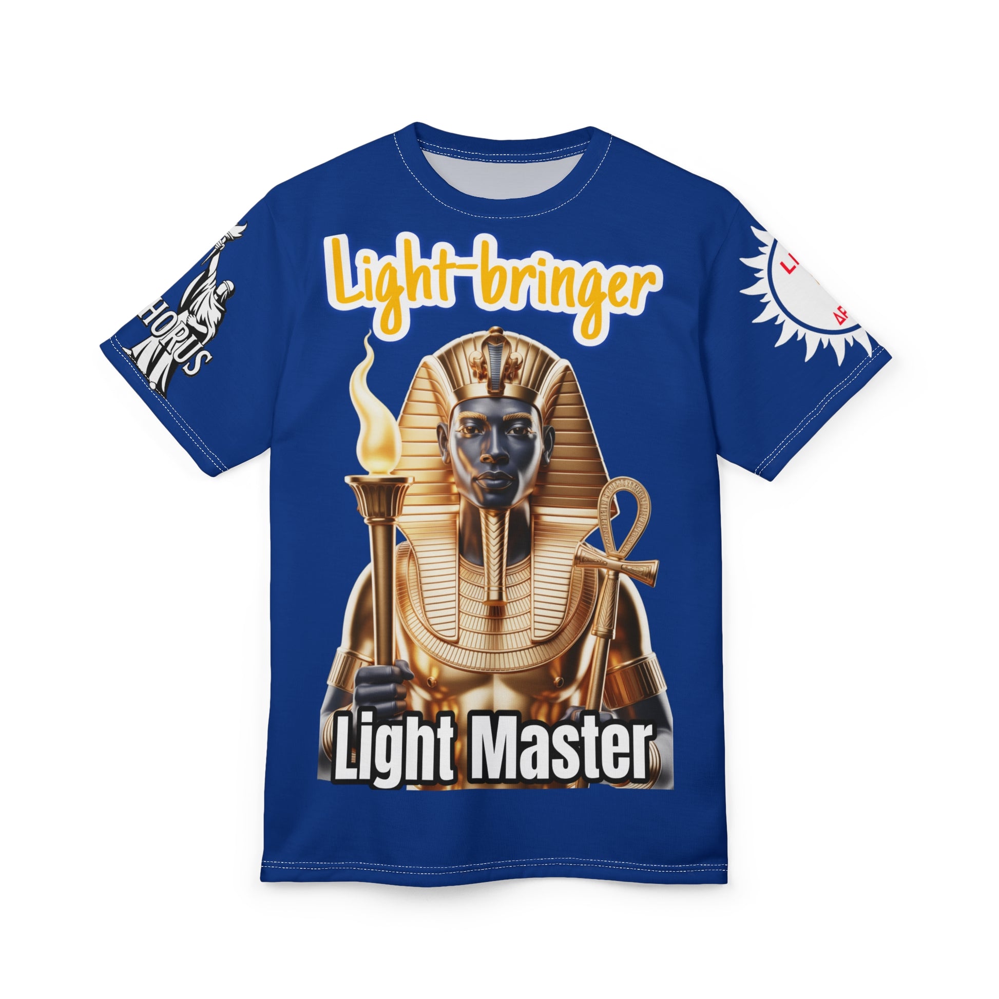 Light Master Tee - Lux Domini and Phosphorus LD&P Apparel Design Blue