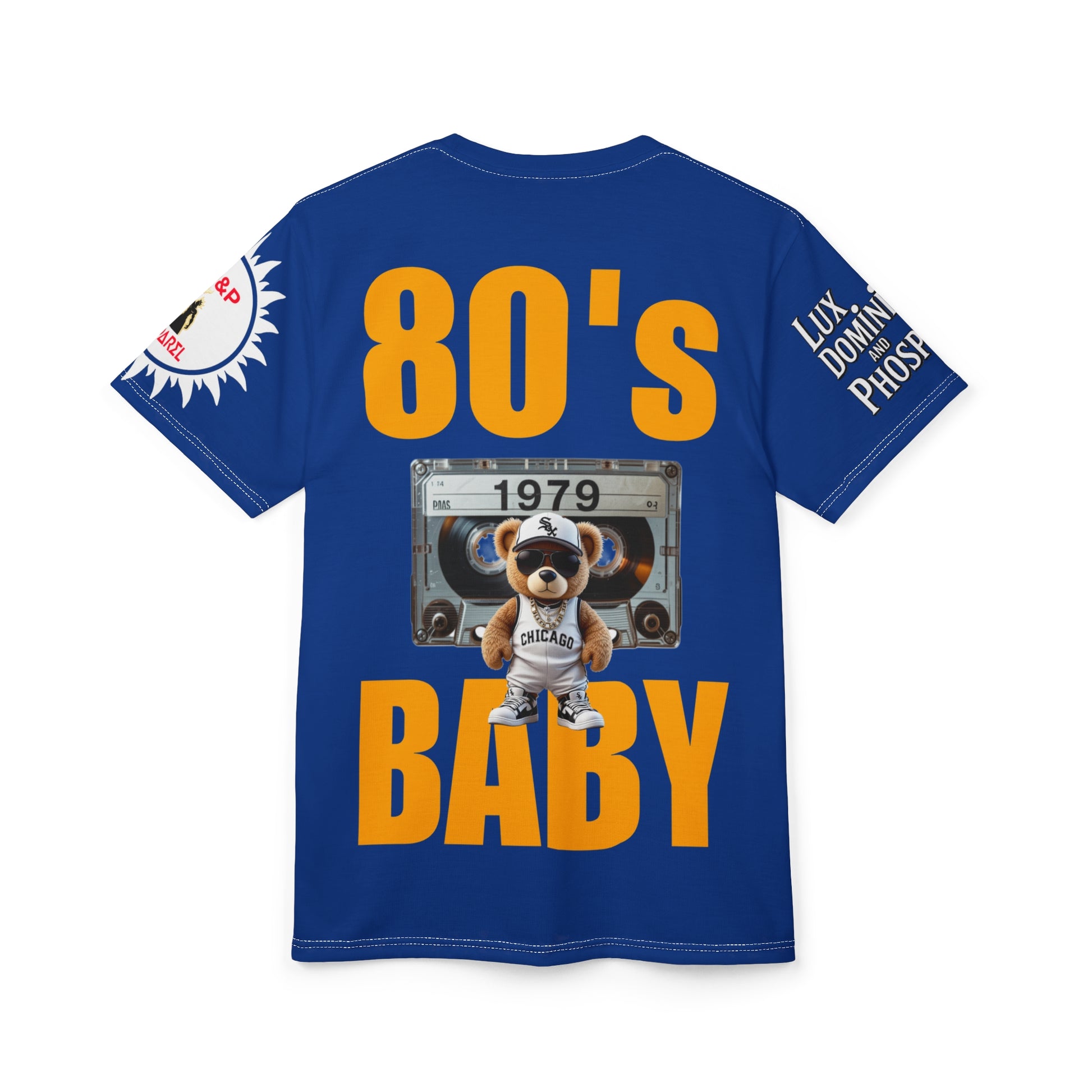 80s Baby Unisex Tee - Lux Domini and Phosphorus LD&P Apparel Design