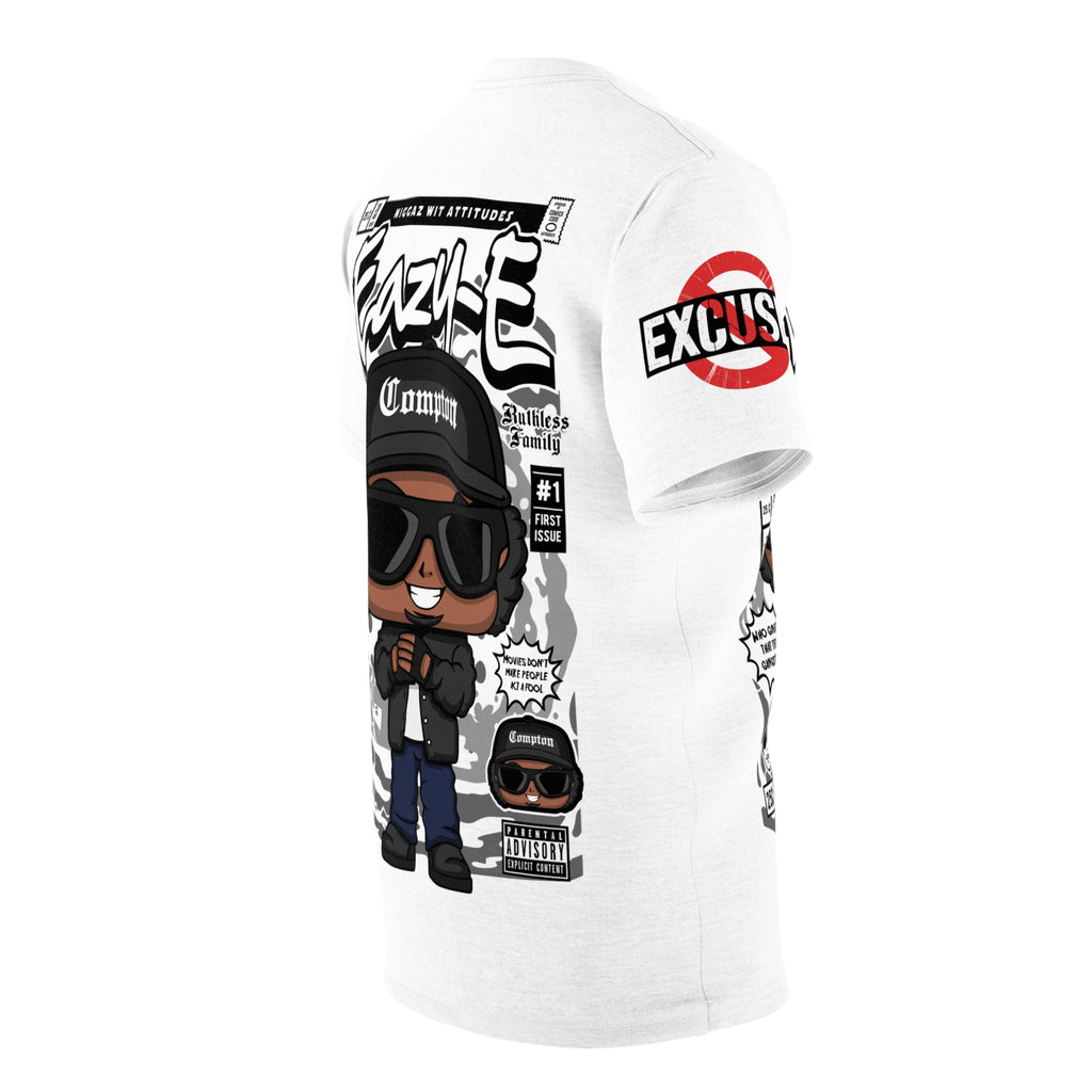 Eazy-E Compton Cartoon Tee LD&P APPAREL Light white