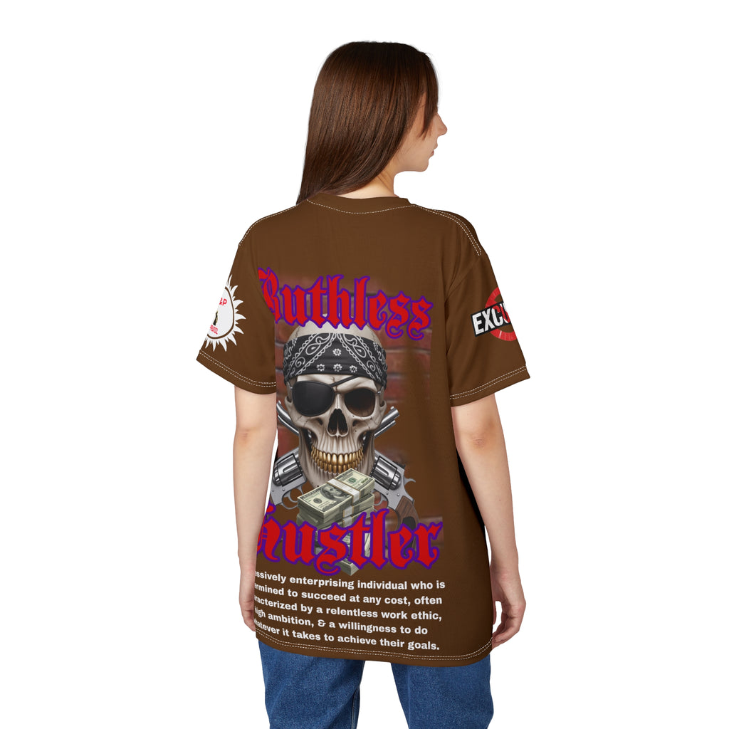 Ruthless Hustler Tee LD&P APPAREL Brown