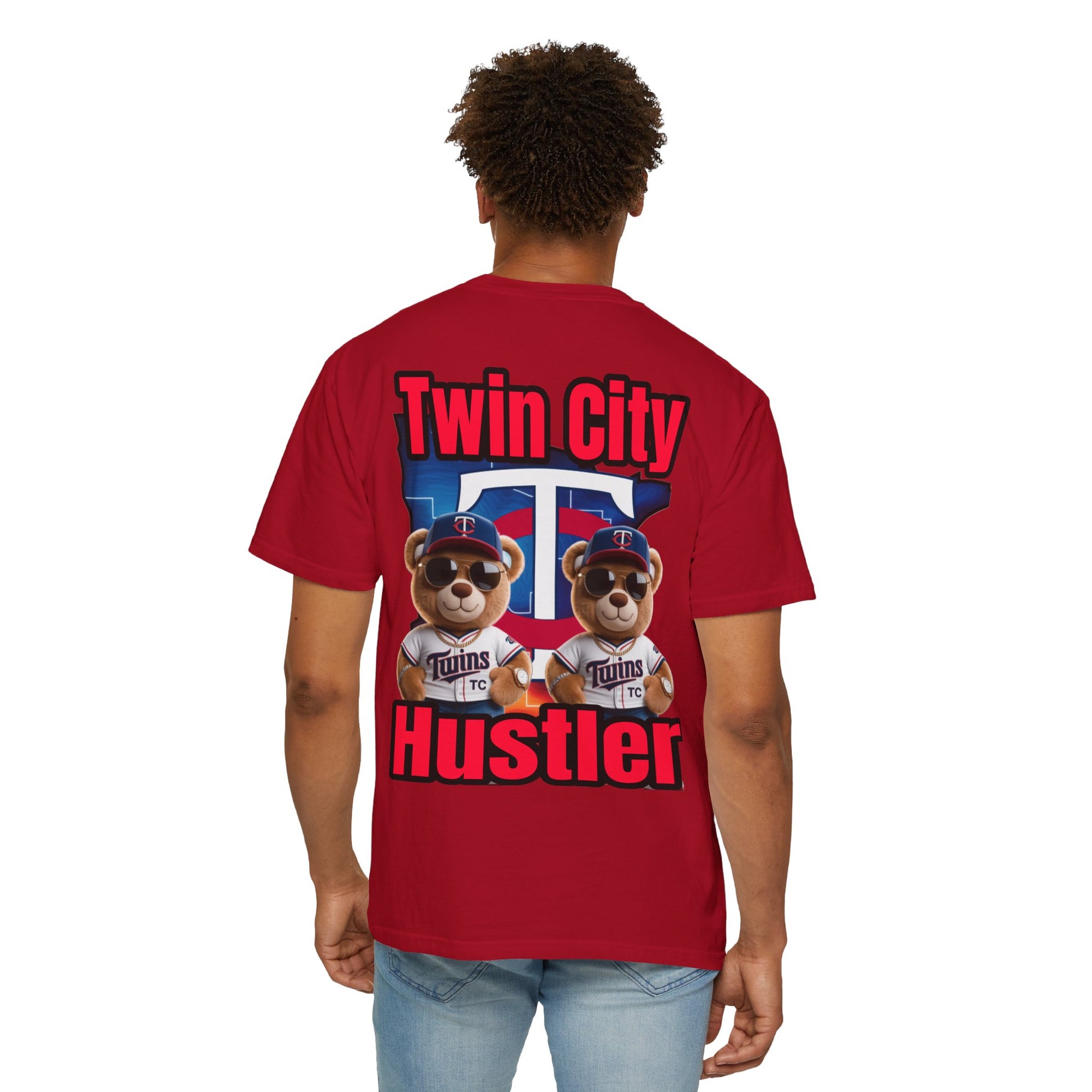 Hustler Garment-Dyed T-shirt - Twin City LD&P Apparel Design