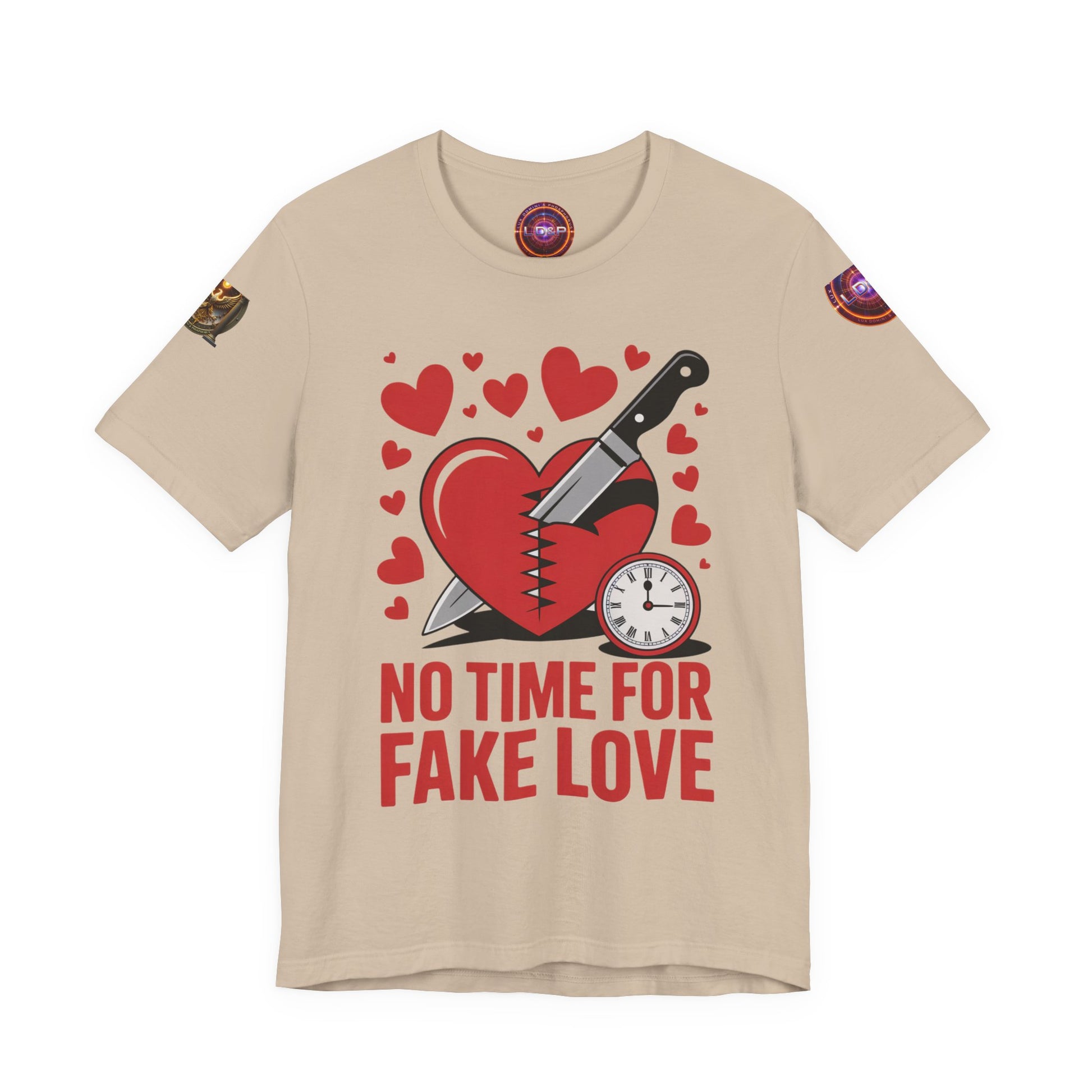 Short Sleeve Tee - No Fake Love Design