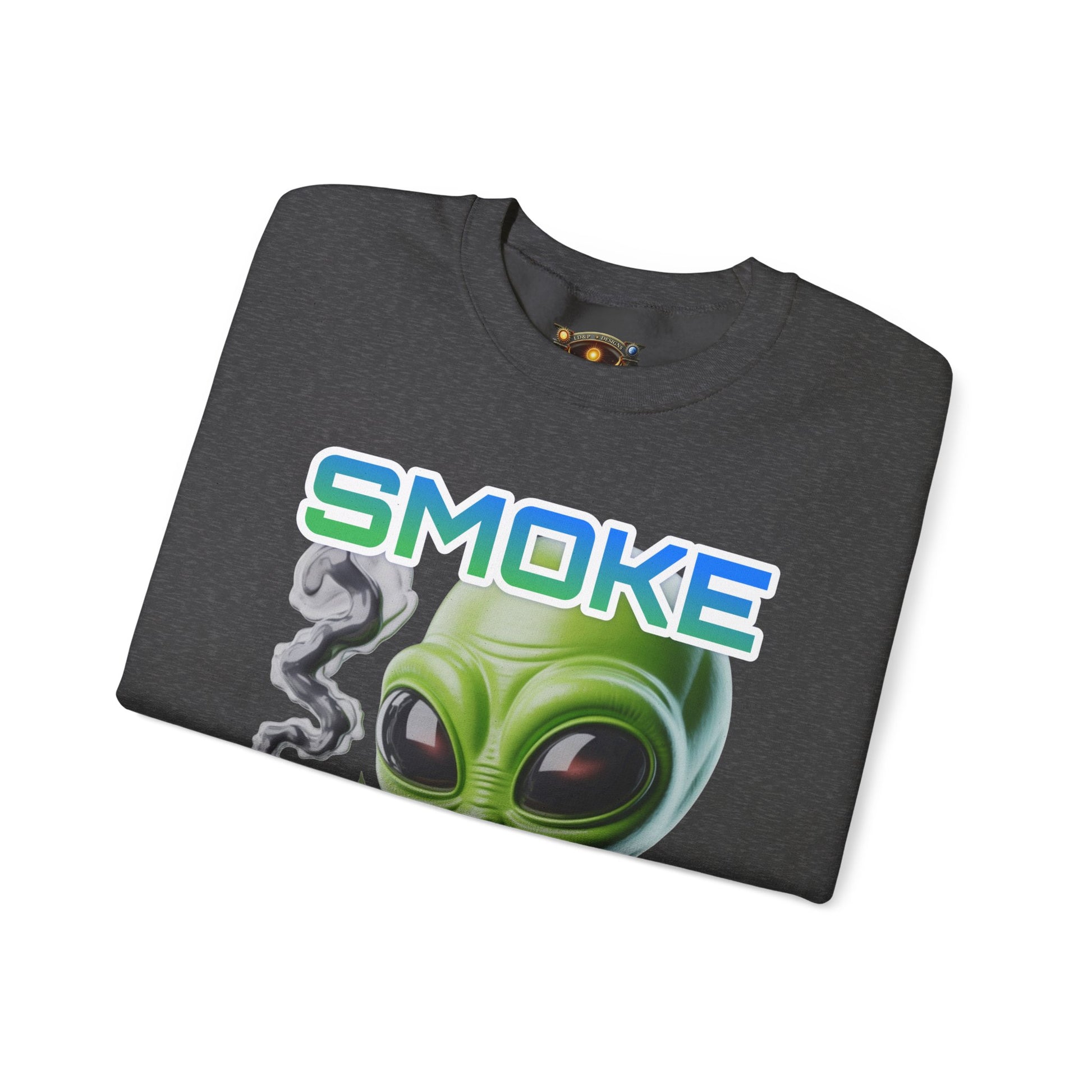 Crewneck Sweatshirt - Smoke That LD&P APPAREL Design