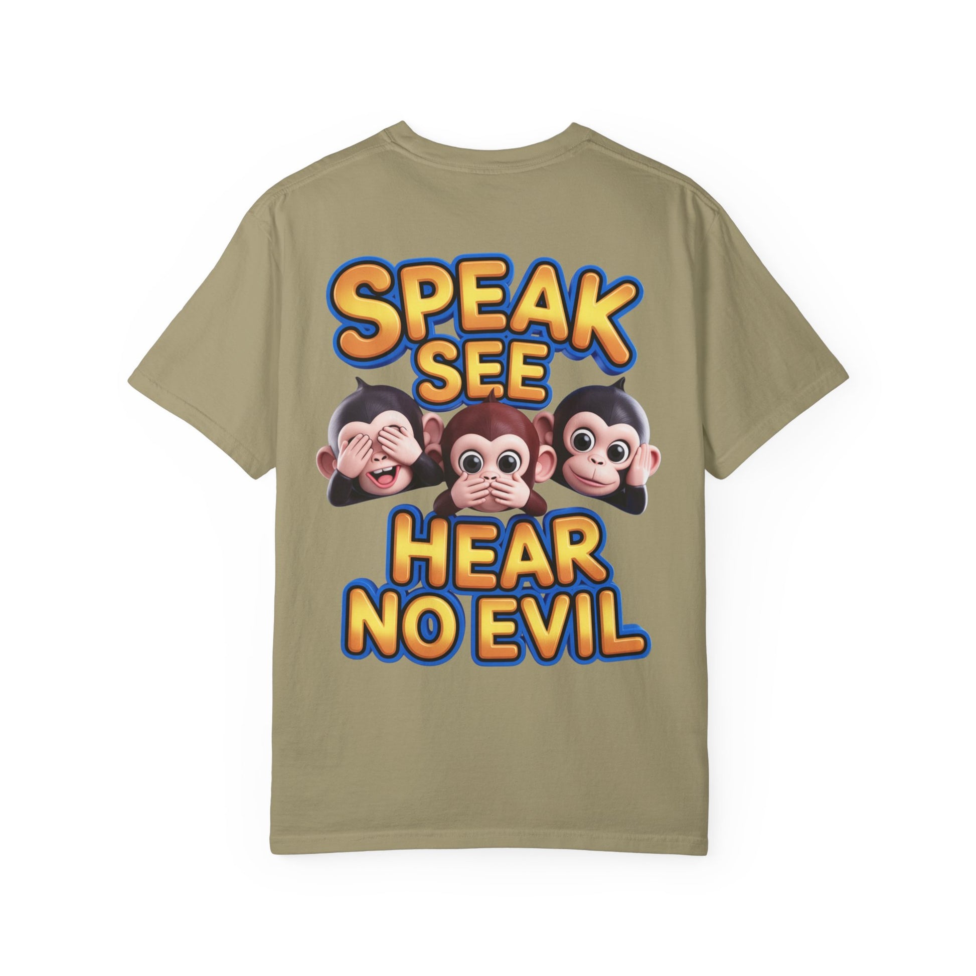 Graphic T-Shirt Speak See Hear No Evil