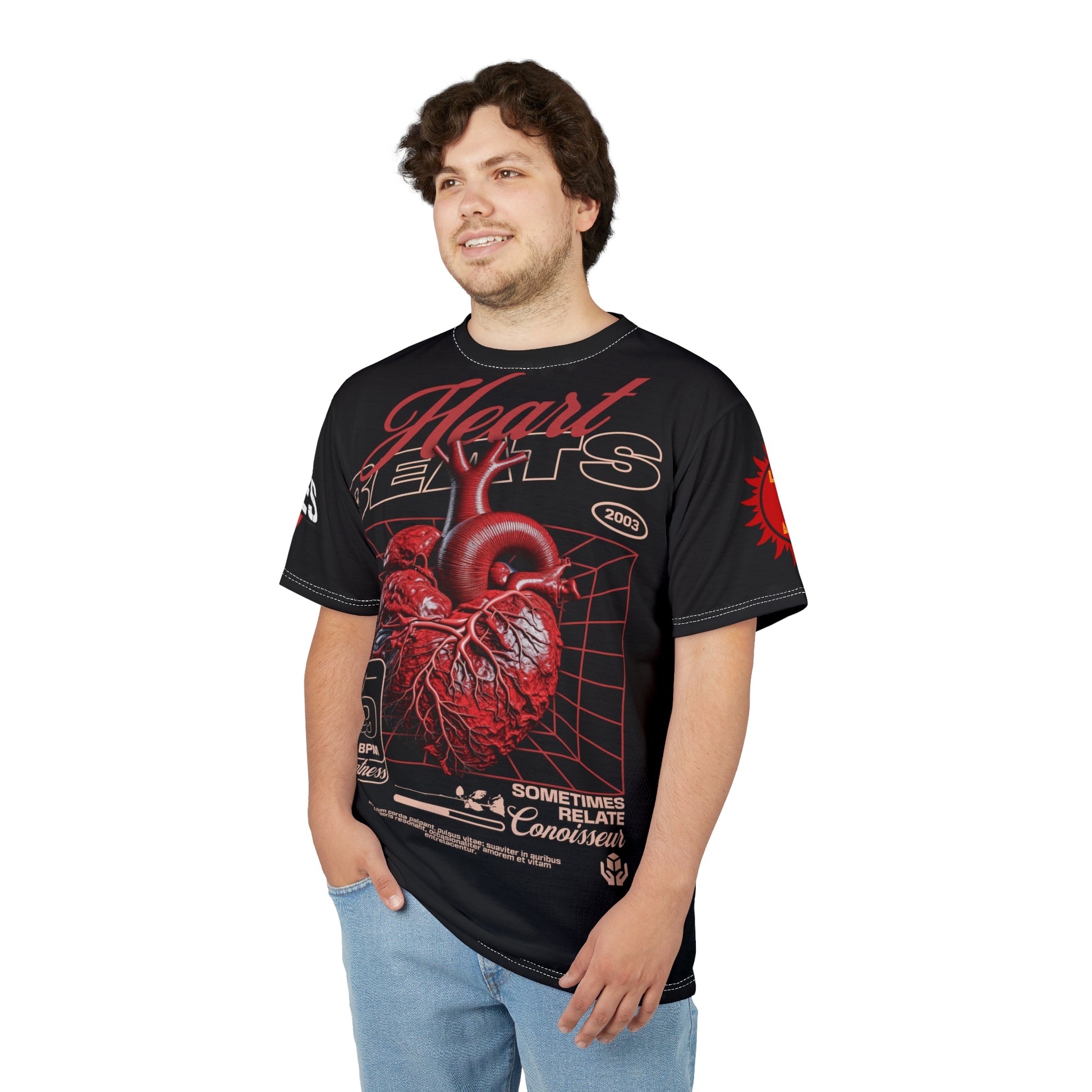 Heart Beats LD&P Apparel Design Graphic Tee