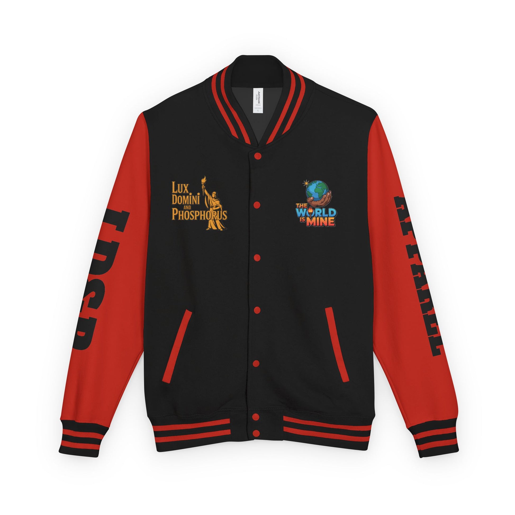 Letterman Jacket - The World is Mine LD&P APPAREL Design