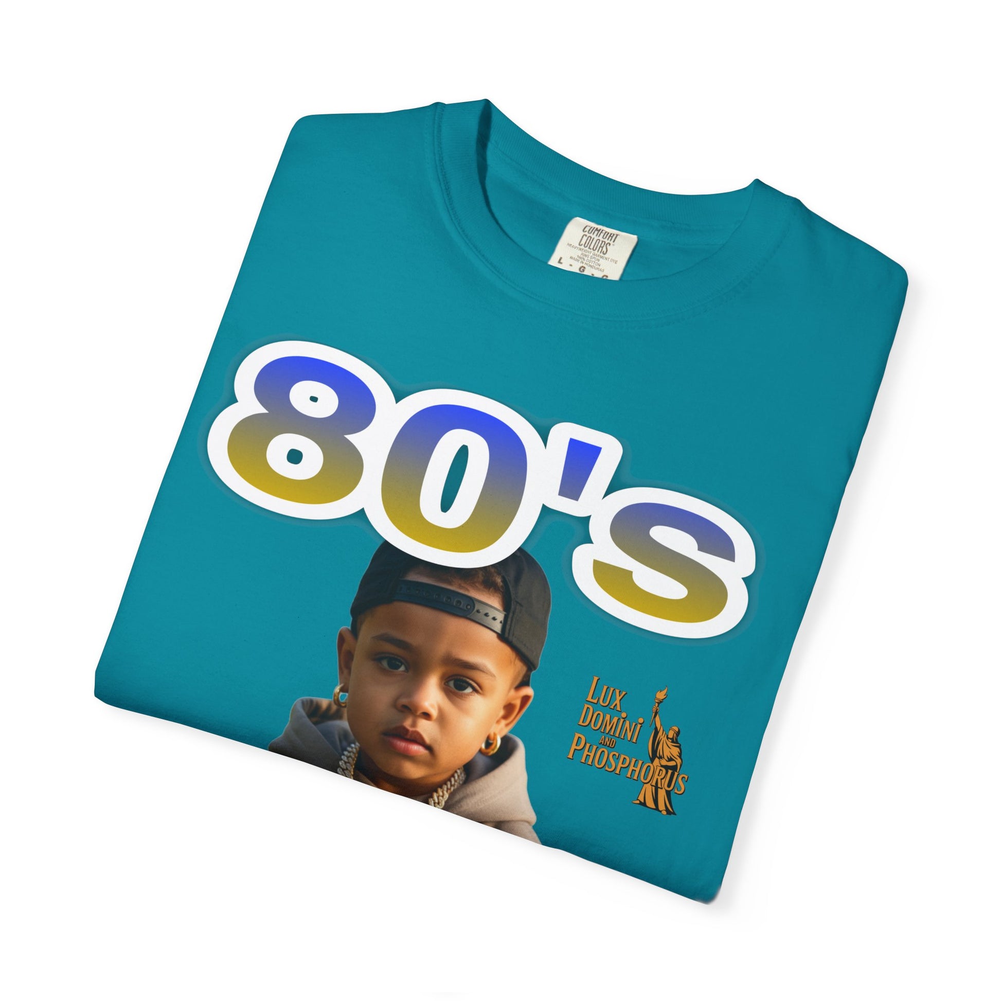 80s Baby Unisex Garment-Dyed T-shirt - LD&P APPAREL