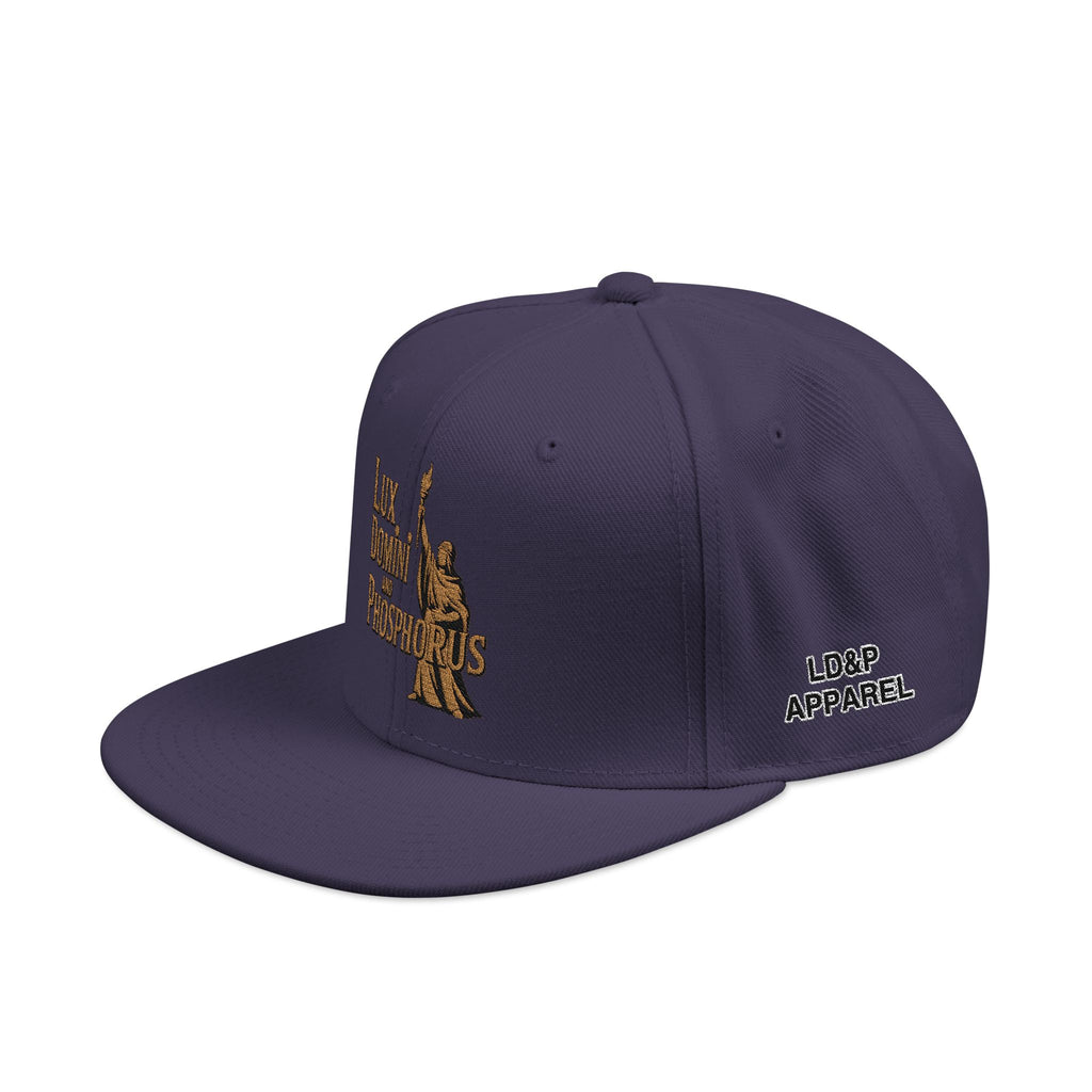 Snapback Cap - LUX DOMINI AND PHOSPHORUS Embroidered Hat