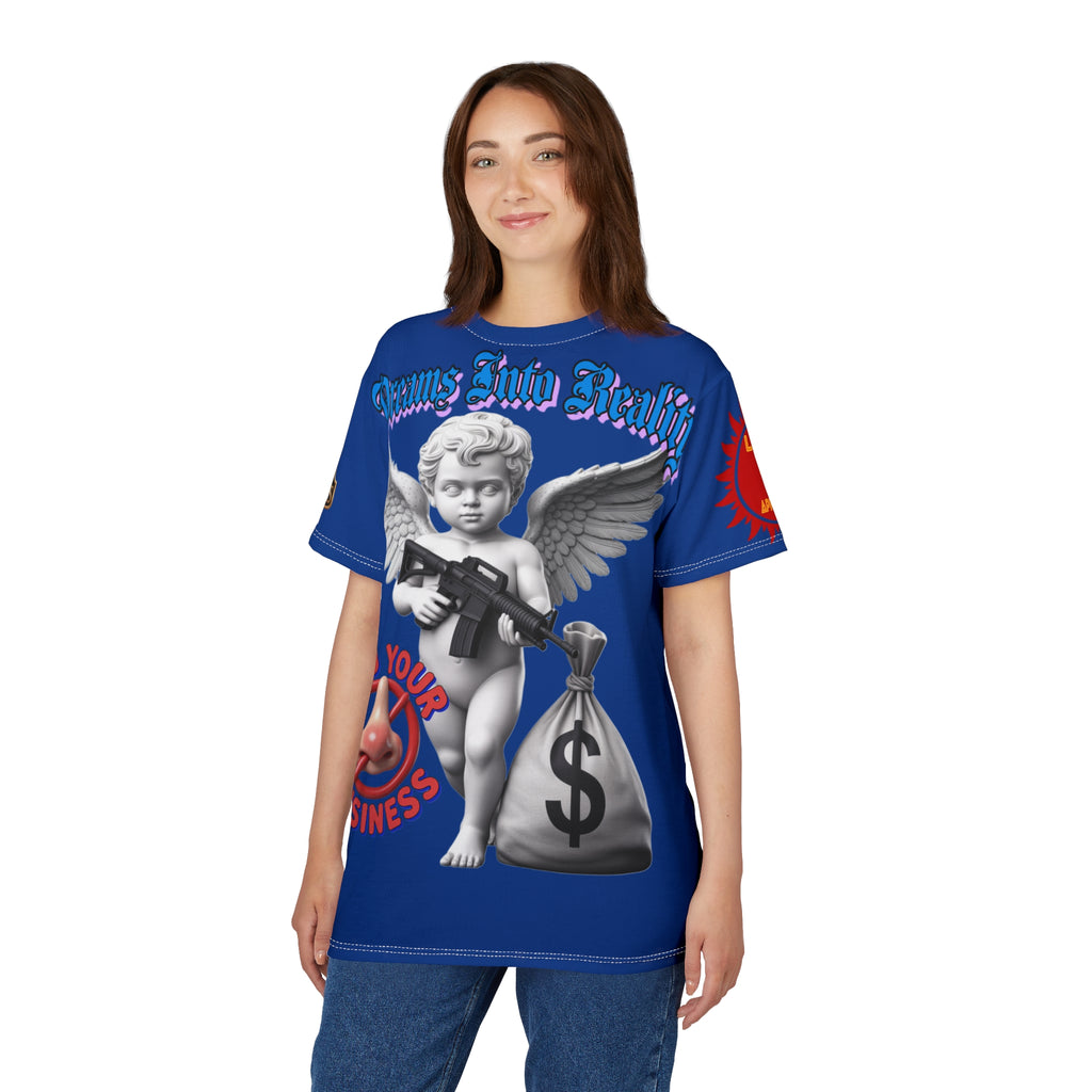 Dreams Into Reality' LD&P Apparel Design blue