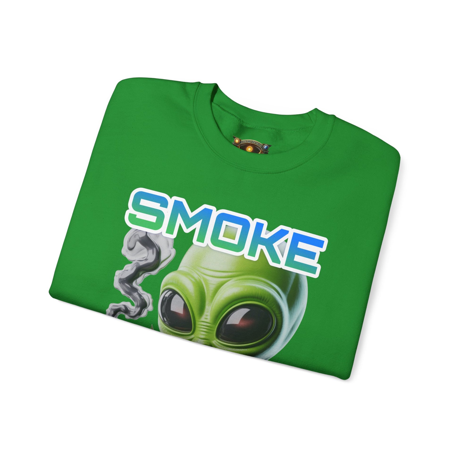 Crewneck Sweatshirt - Smoke That LD&P APPAREL Design