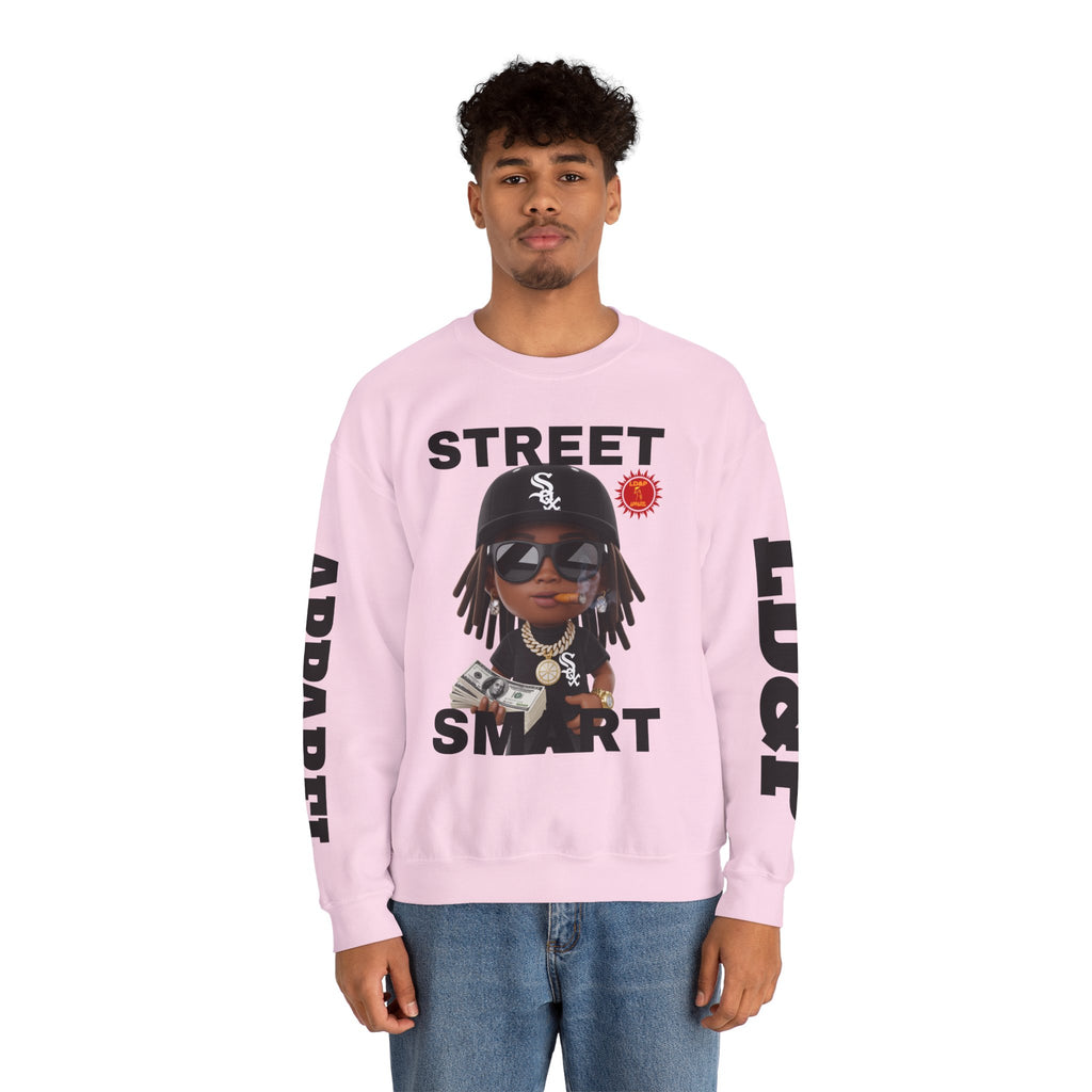 Street Smart Crewneck Sweatshirt - Urban Casual Wear
