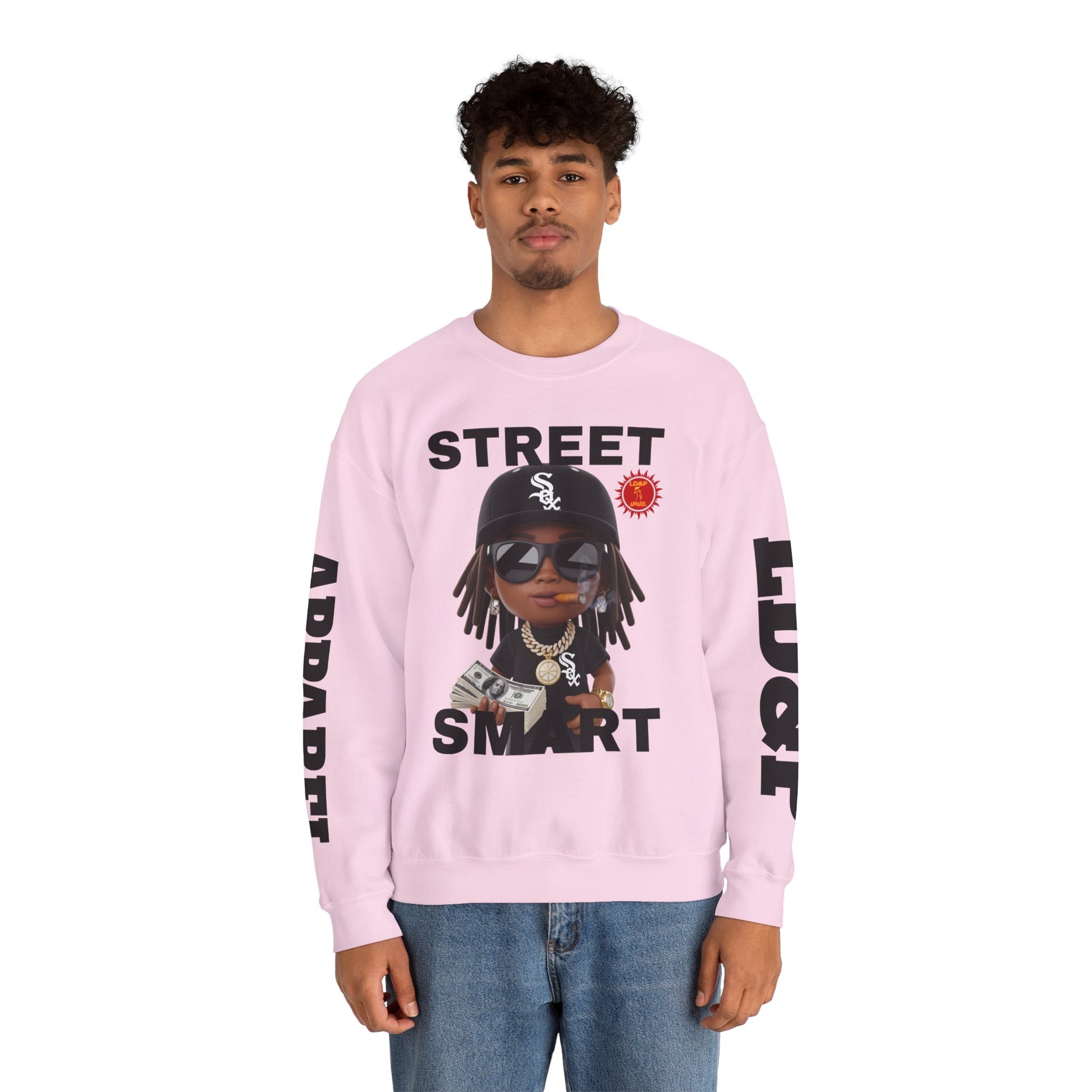 Street Smart Crewneck Sweatshirt - Urban Casual Wear
