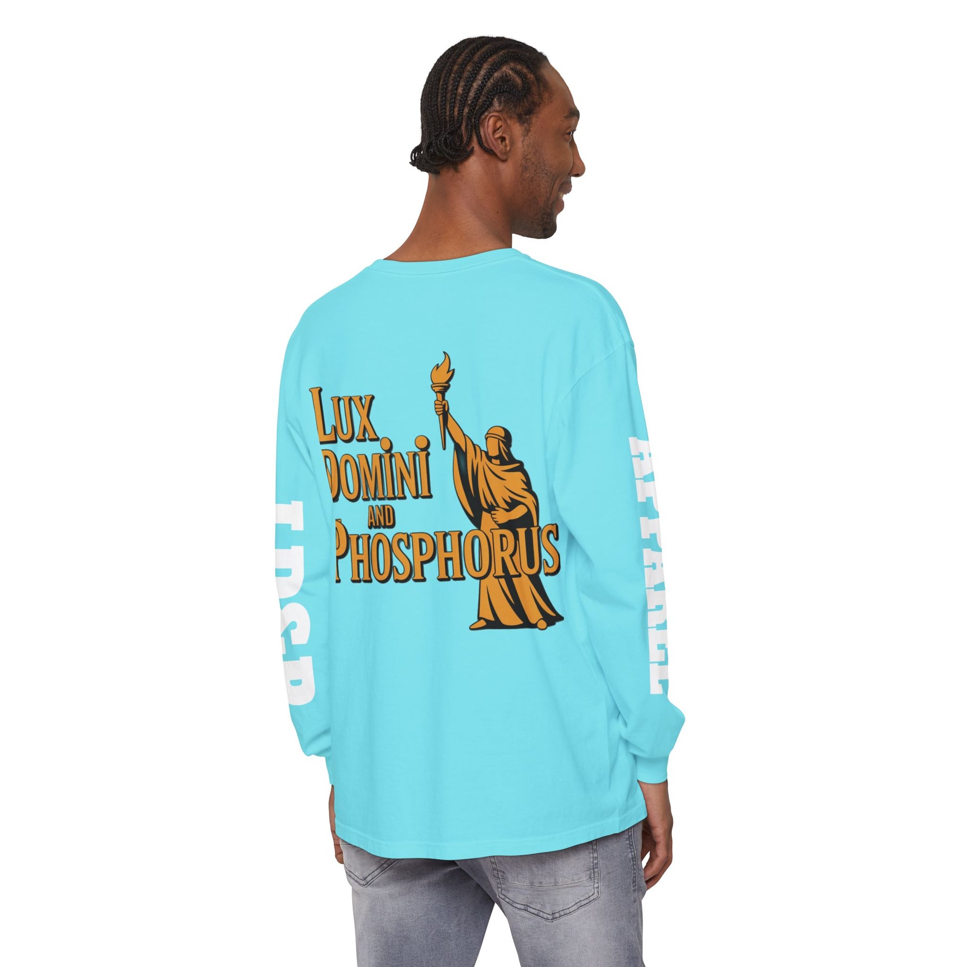 Long Sleeve T-Shirt Lux Domini and Phosphorus LD&P Apparel Design
