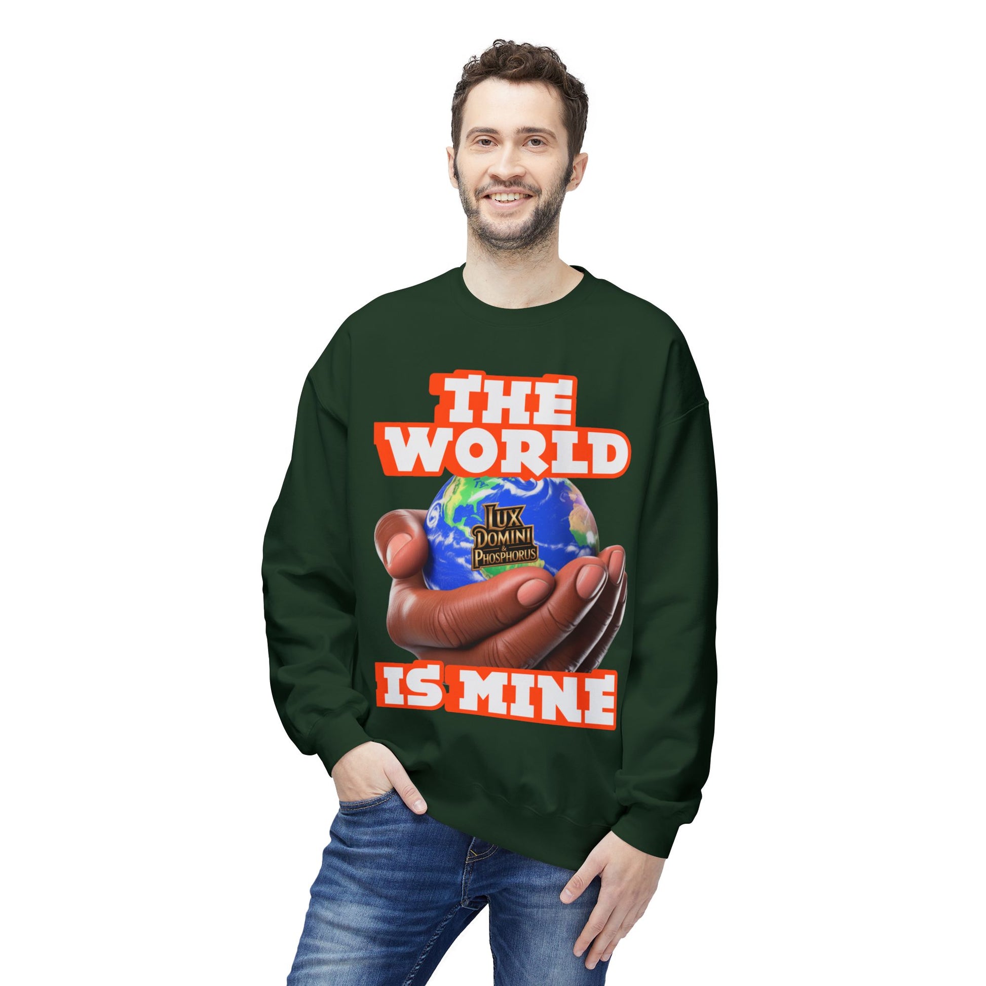 "The World Is Mine" Crewneck Sweatshirt