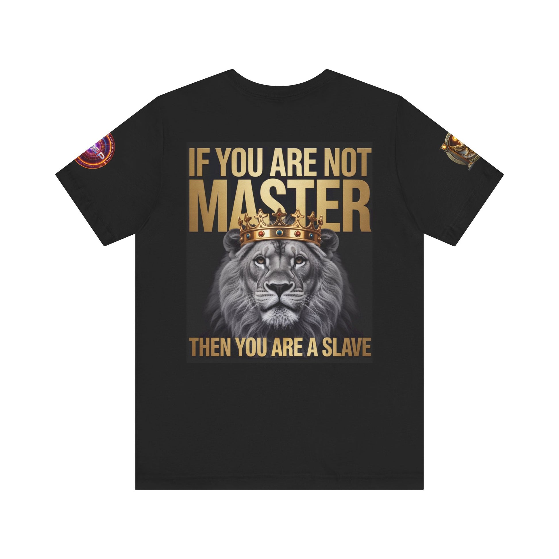 T-Shirt Master or slave LD&amp;P APPAREL Design Unisex Jersey Short Sleeve Tee