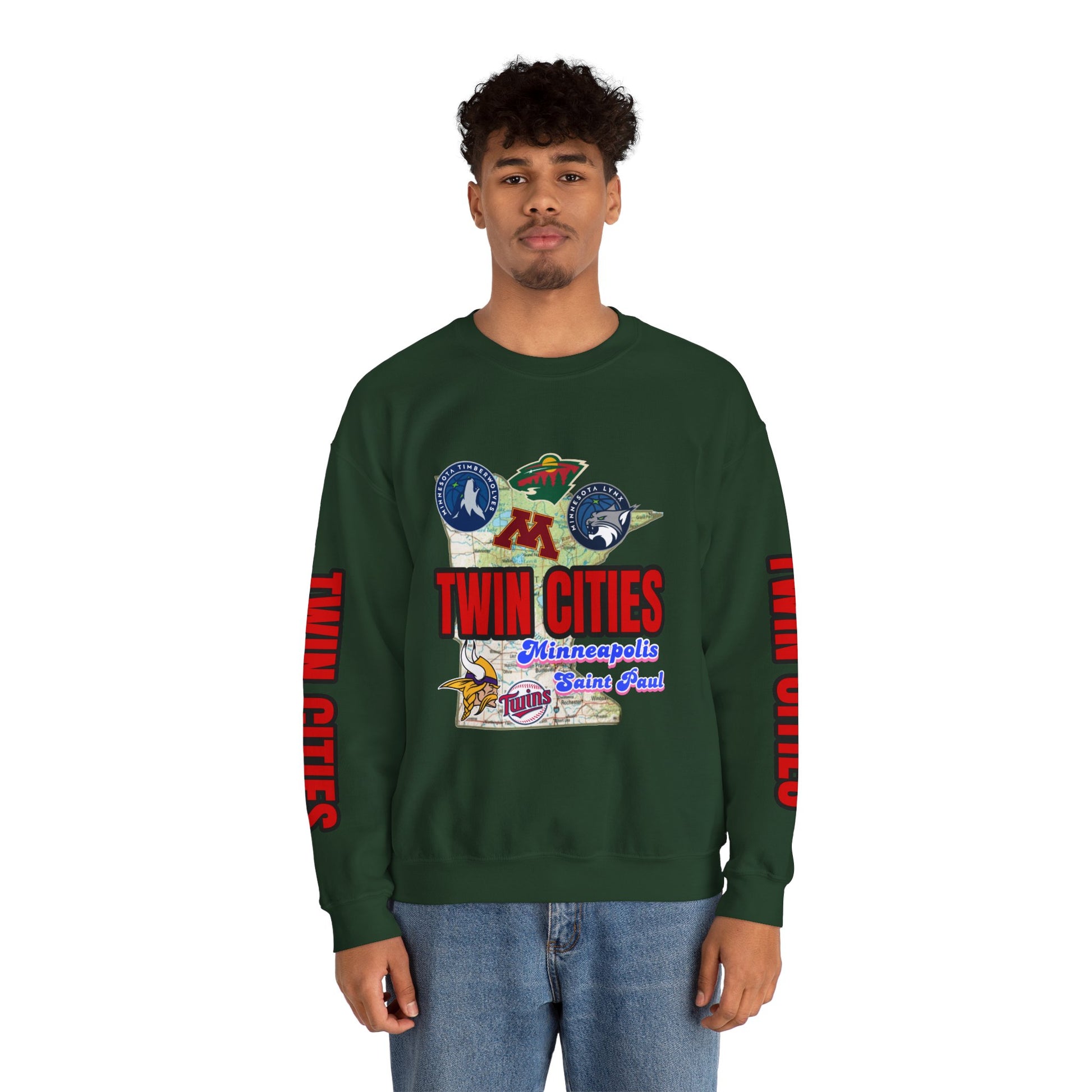 Crewneck Sweatshirt TWIN CITIES Urban Design