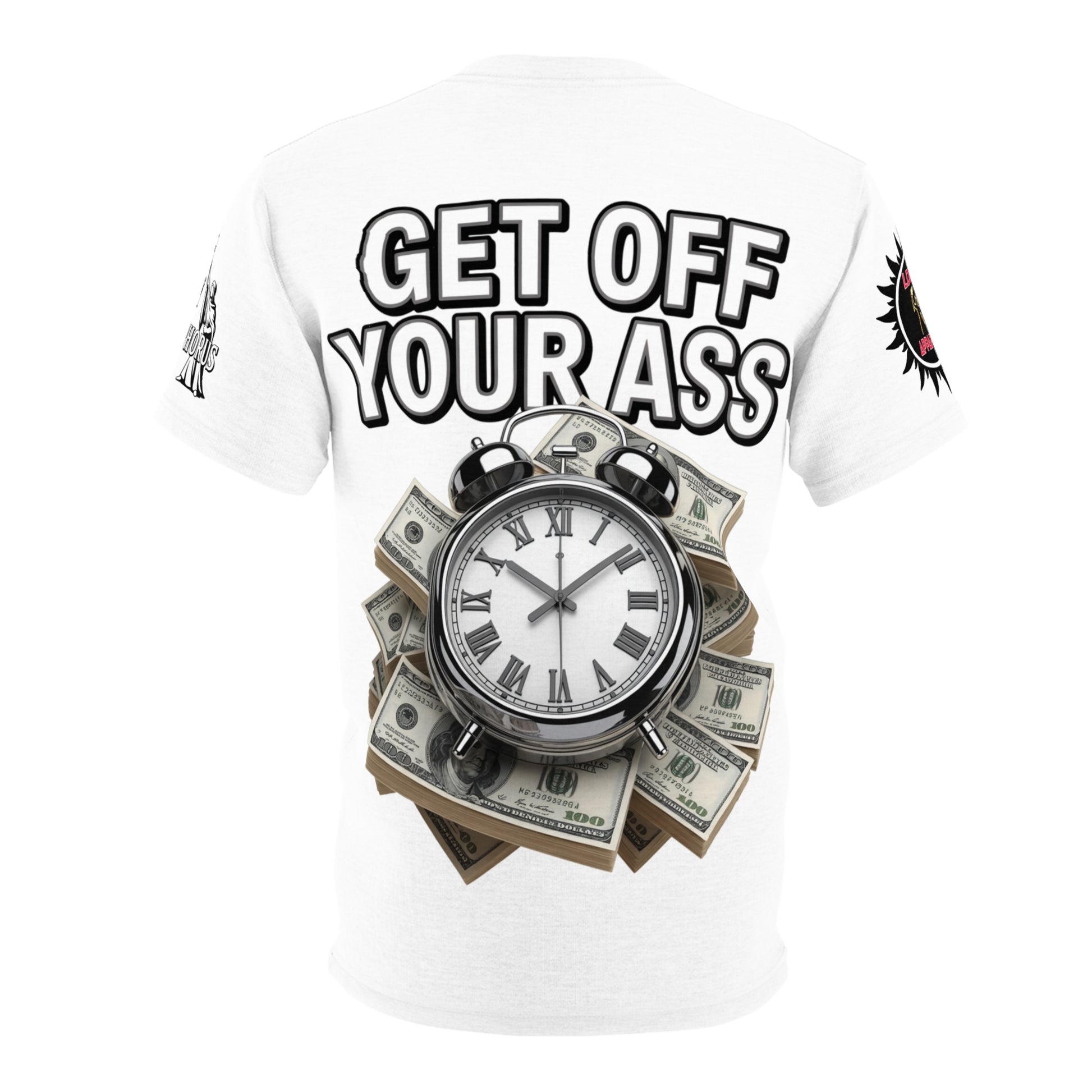 Motivational Unisex Tee - "Get Off Your Ass"