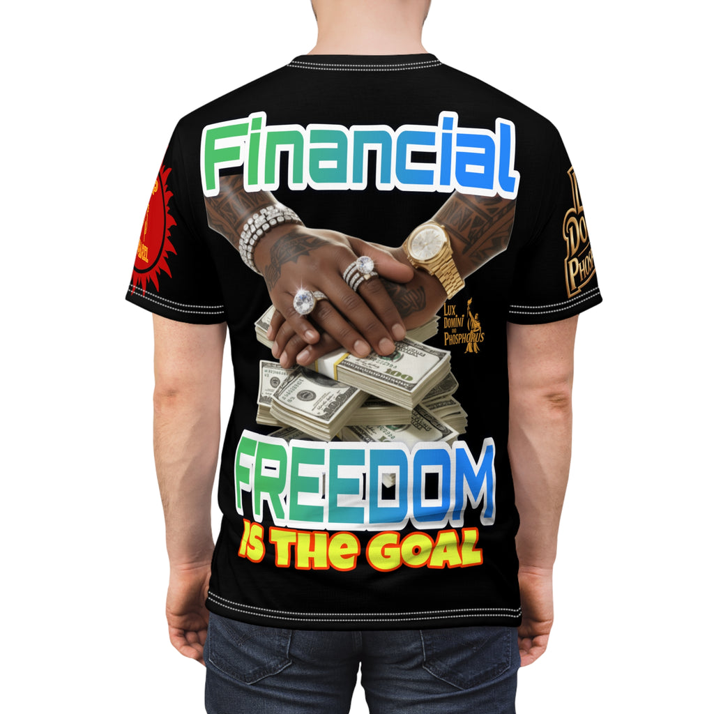 Financial Freedom Unisex Cut & Sew Tee