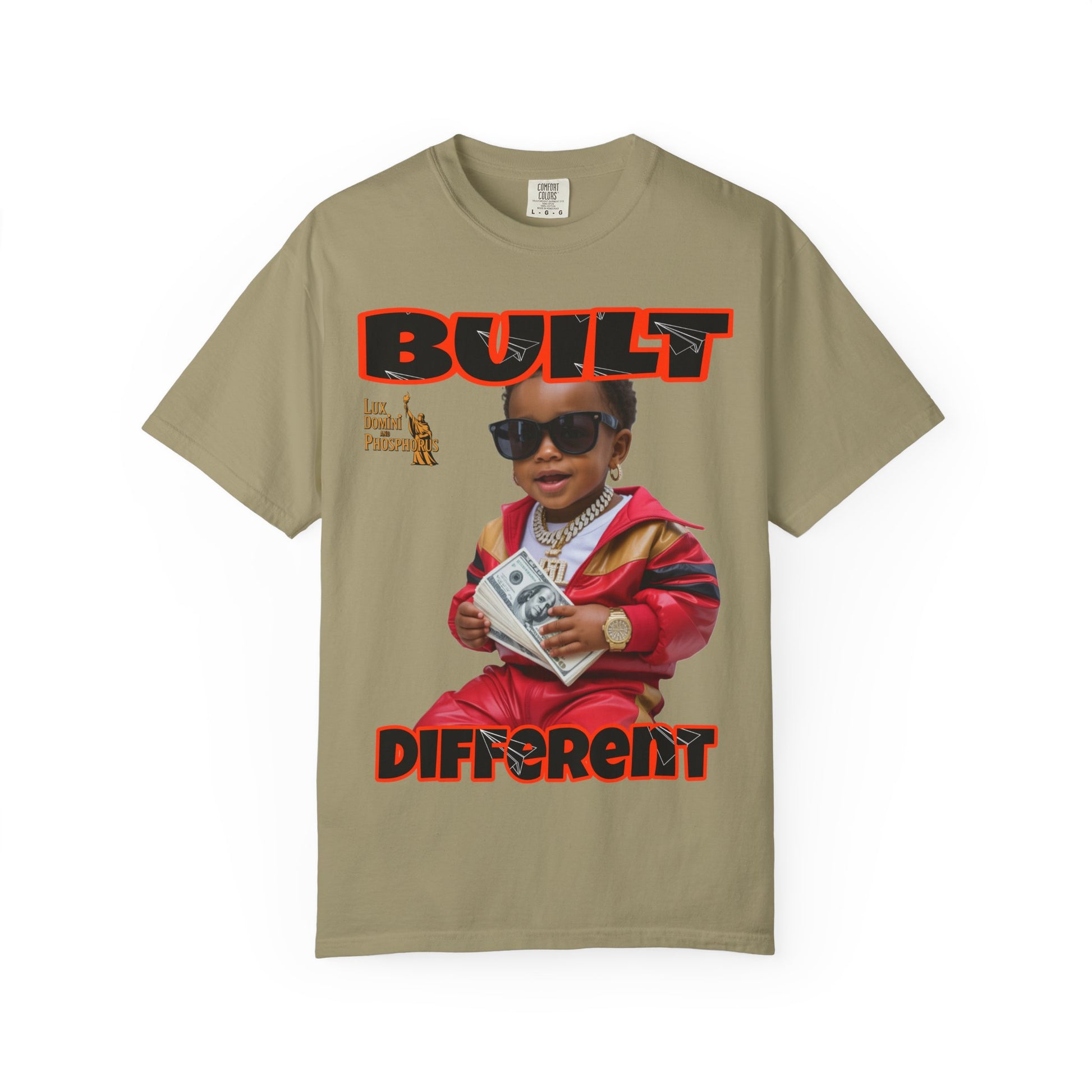 Garment-Dyed T-Shirt - Built Different LD&P Apparel