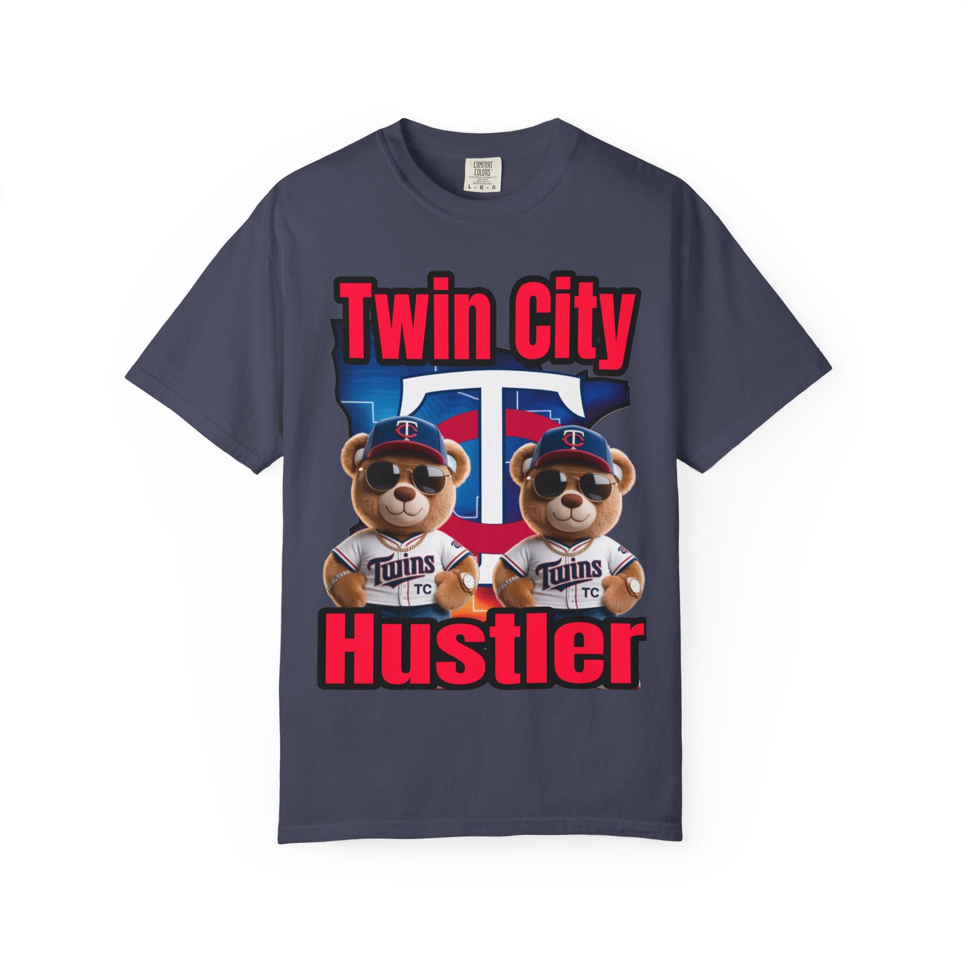 Hustler Garment-Dyed T-shirt - Twin City LD&P Apparel Design