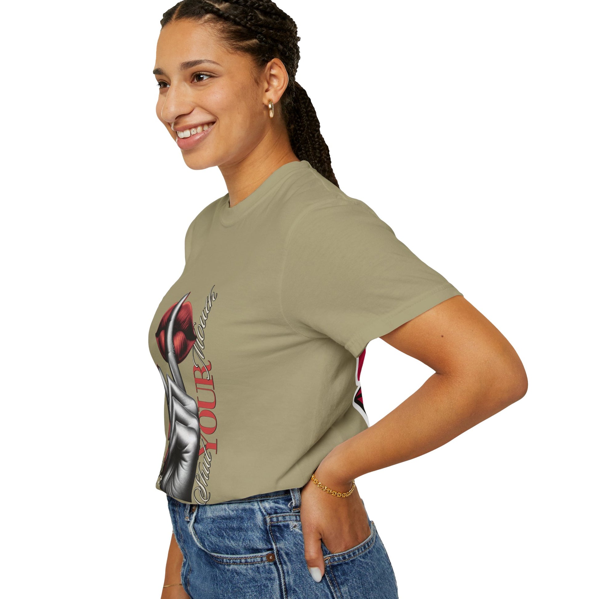 Dyed T-shirt - Big Moma Print