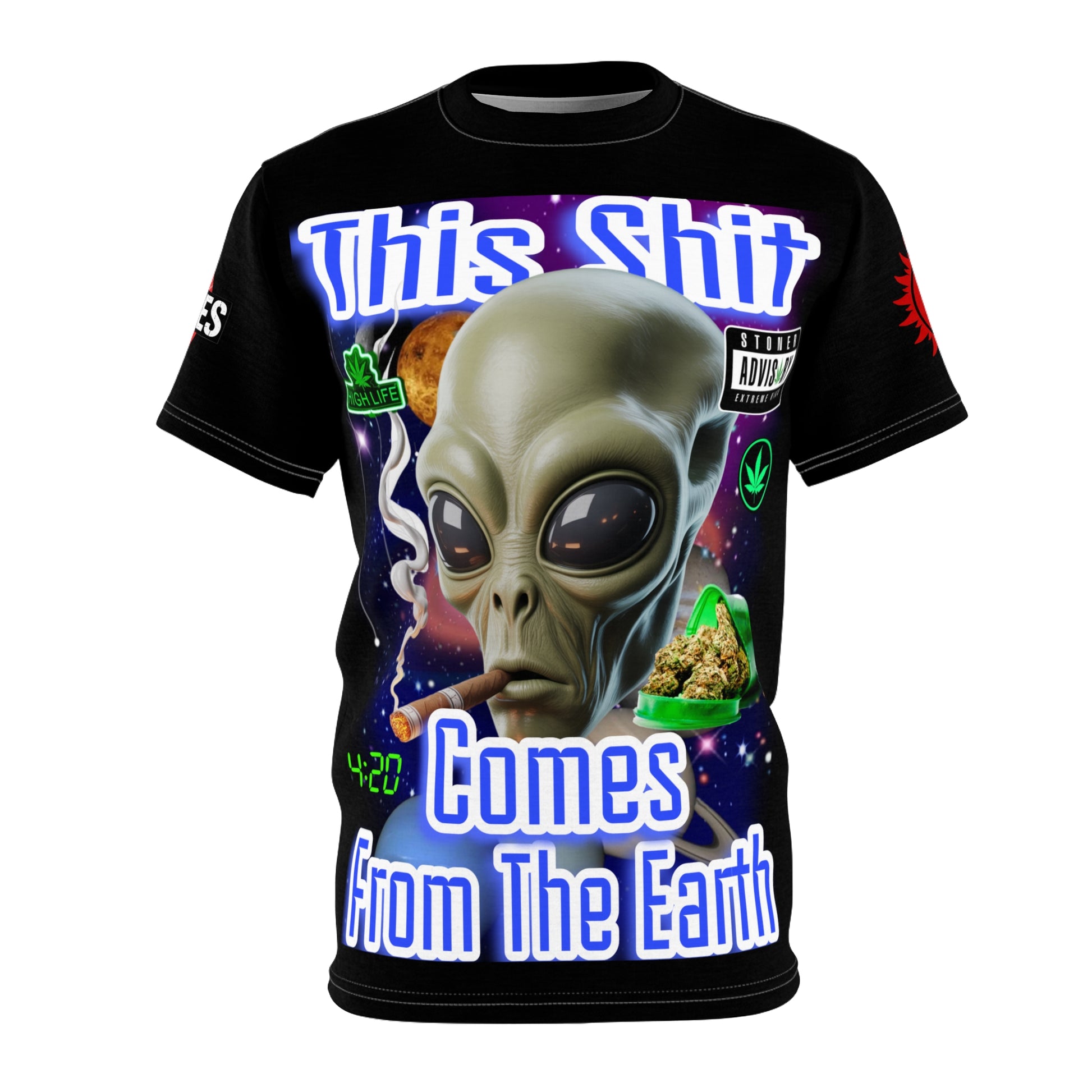 "This Shit Comes From The Earth" LD&P APPAREL Graphic Tee