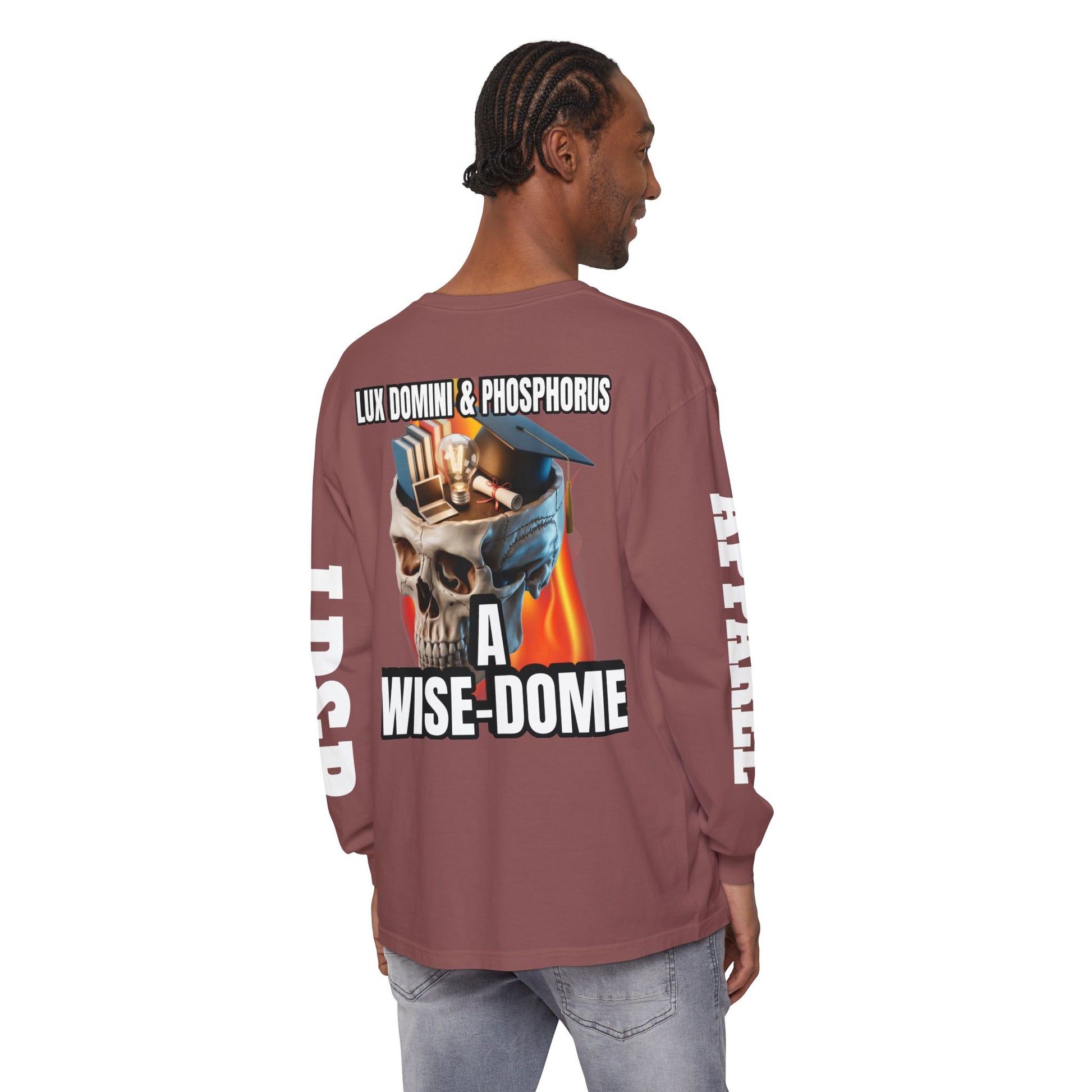 'A Wise-Dome' LD&P APPAREL Long Sleeve Tee