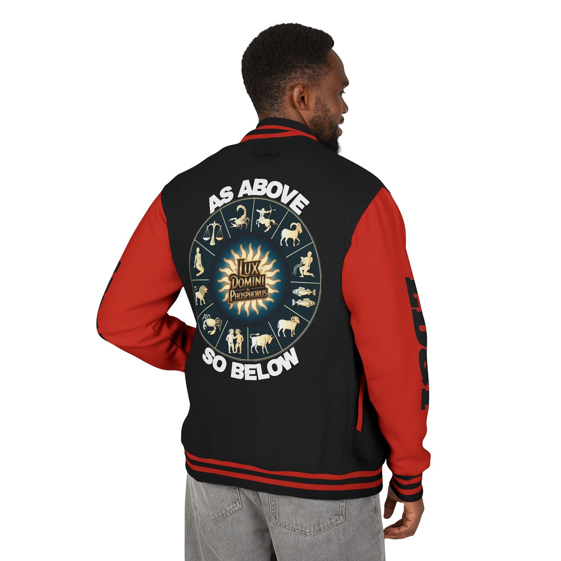 Letterman Jacket - As above so below LD&P APPAREL Design
