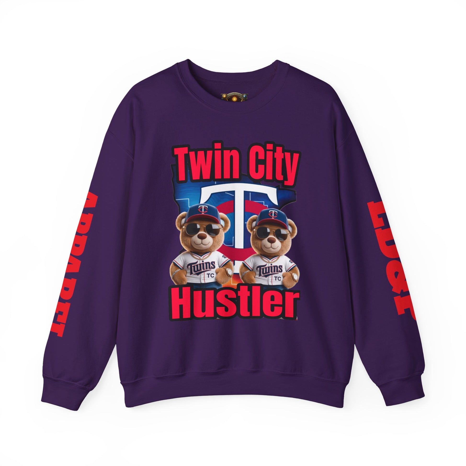 Crewneck Sweatshirt Twin City Hustler LD&P Apparel Design
