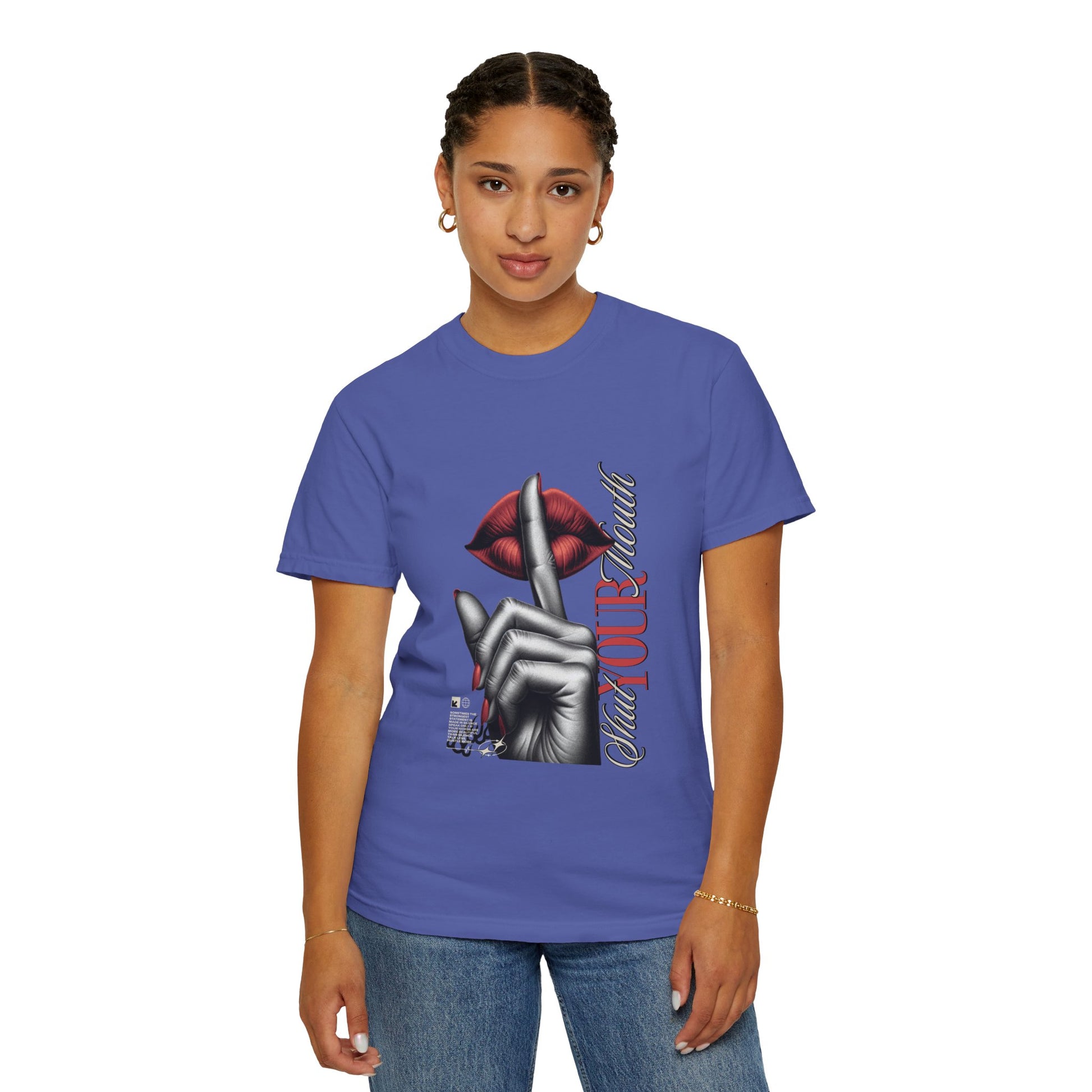 Dyed T-shirt - Big Moma Print