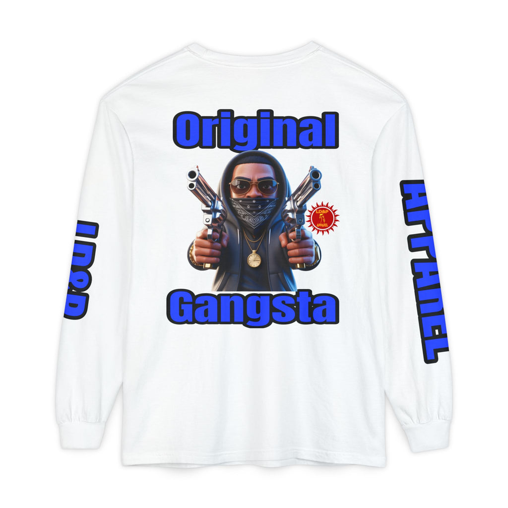 Long Sleeve T-Shirt Original Gangsta LD&amp;P Apparel Design