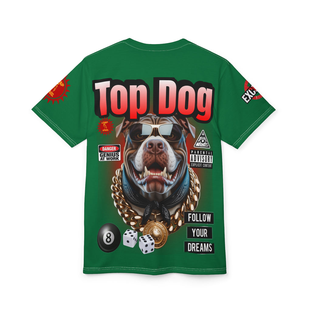 Top Dog LD&P APPAREL GRAPHIC T-Shirt GREEN,