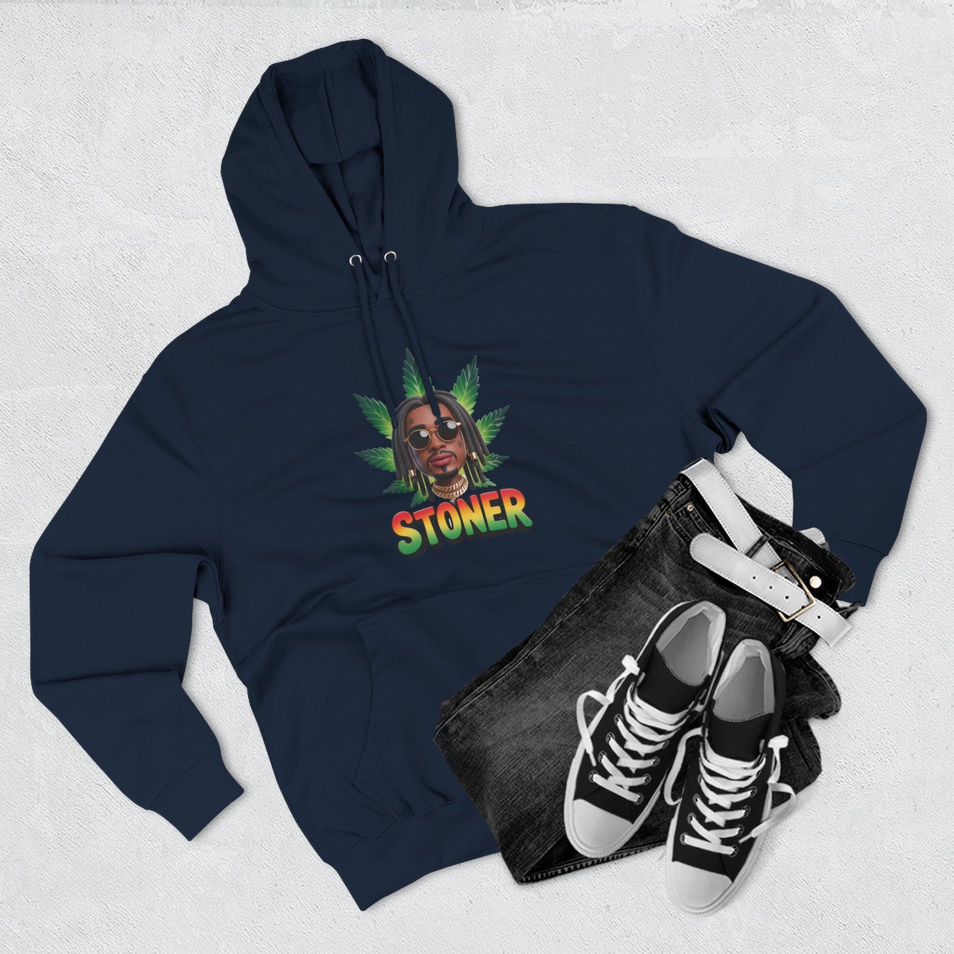 Fleece Hoodie - Stoner Vibes