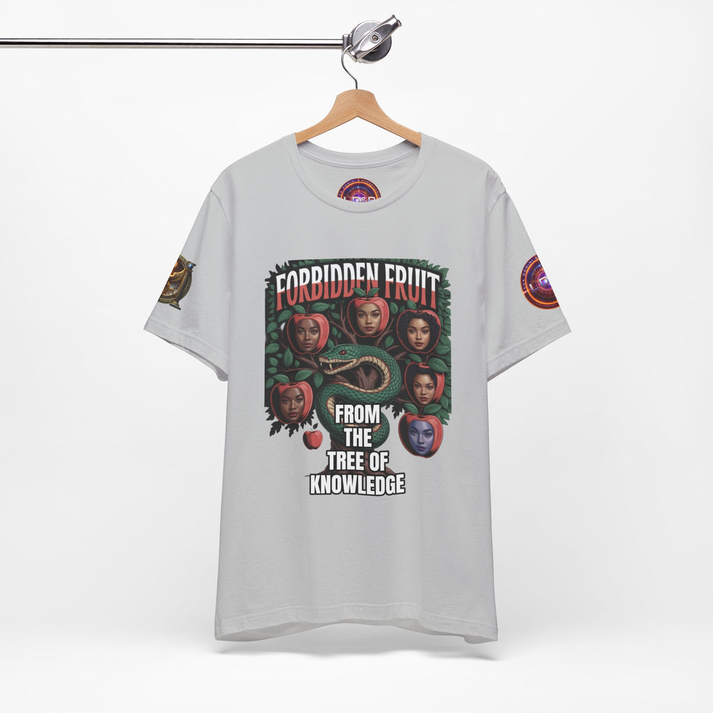 Short Sleeve Tee - Tree of Knowledge Forbidden Fruit Design