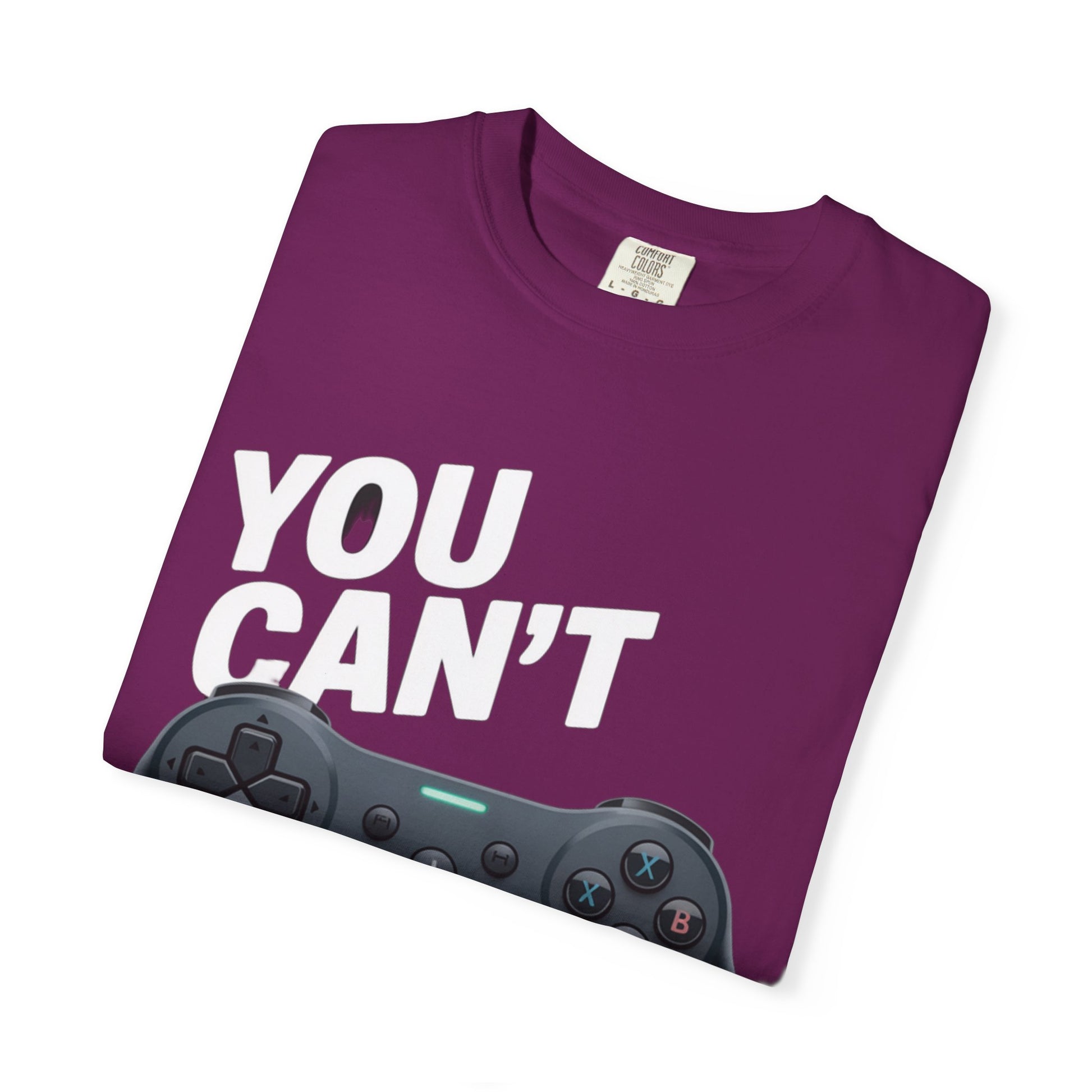 T-Shirt - 'You can't play me' Unisex Garment-Dyed Tee