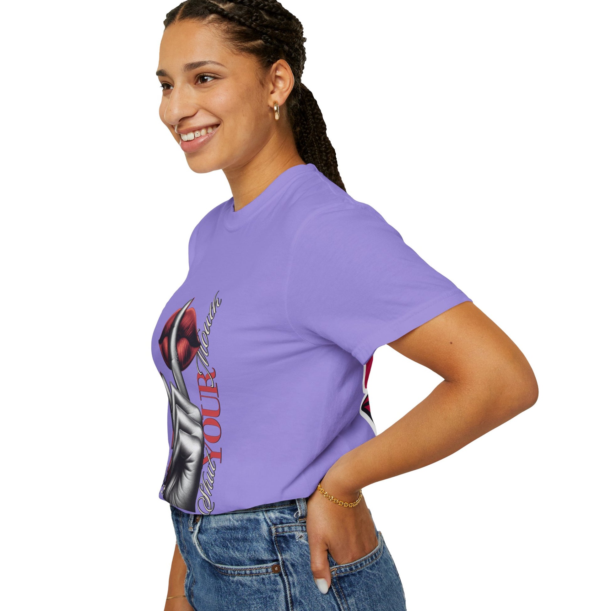 Dyed T-shirt - Big Moma Print