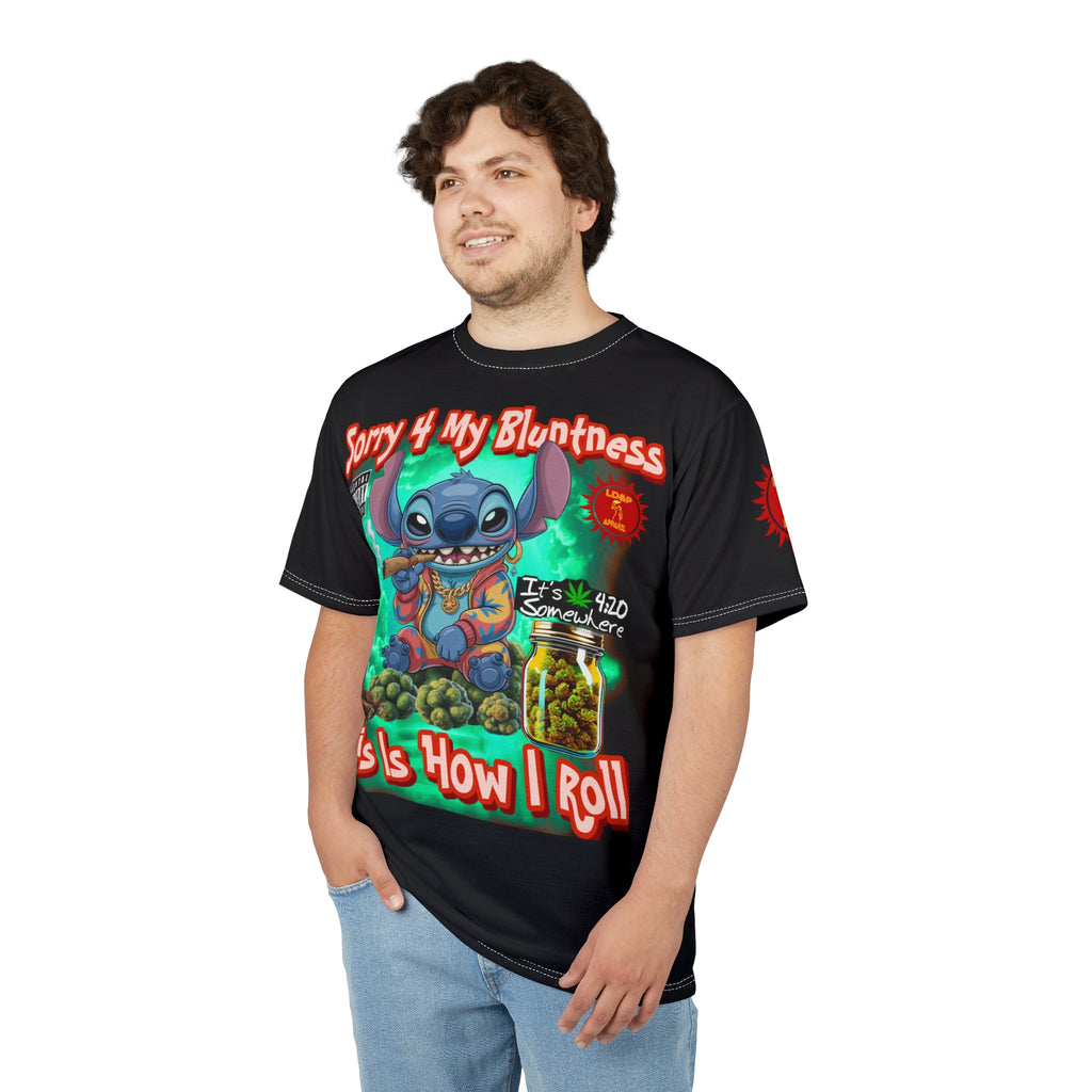 Graphic Tee — "Sorry 4 My Bluntness" Black