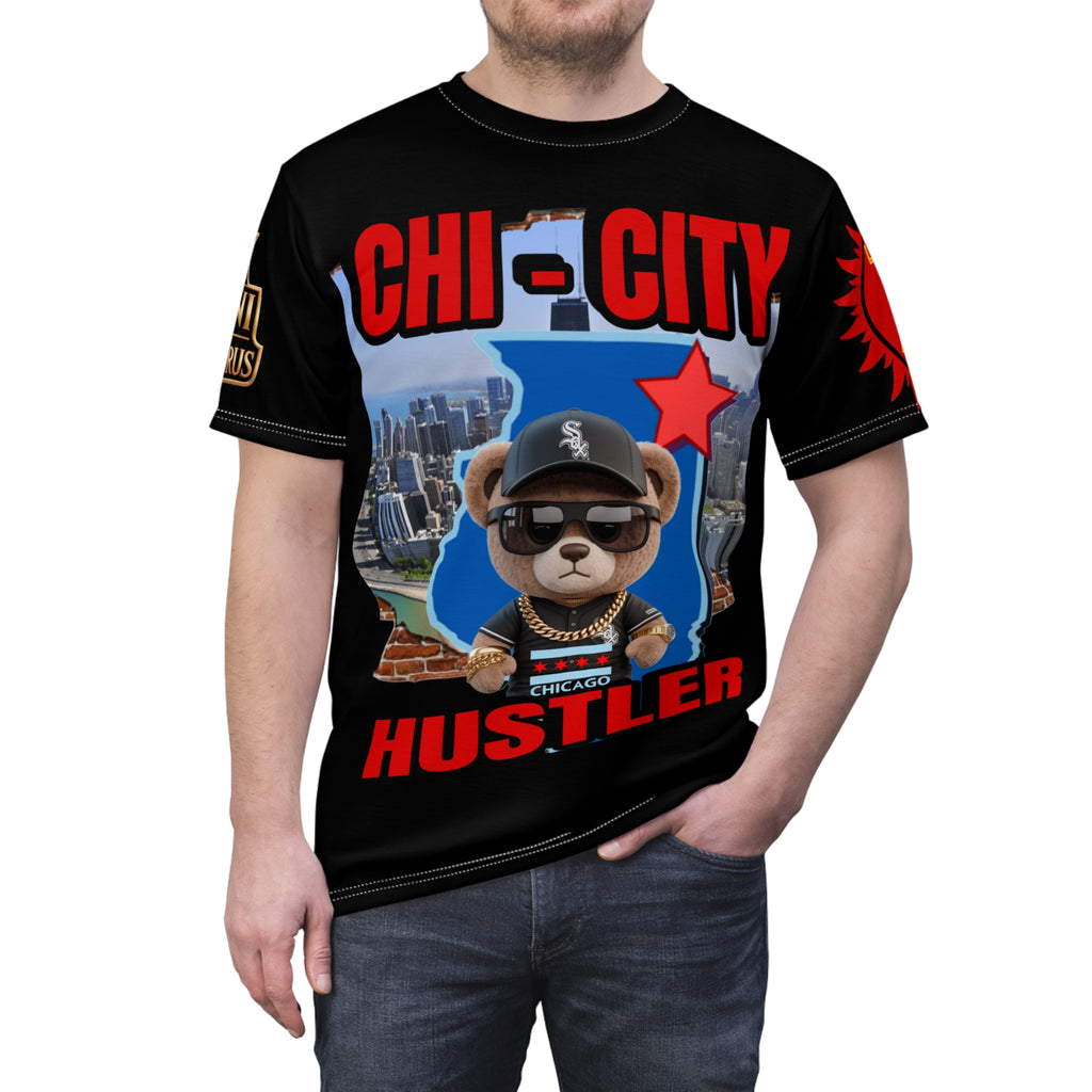 Chi-City Hustler Cut & Sew Tee — LD&P Apparel