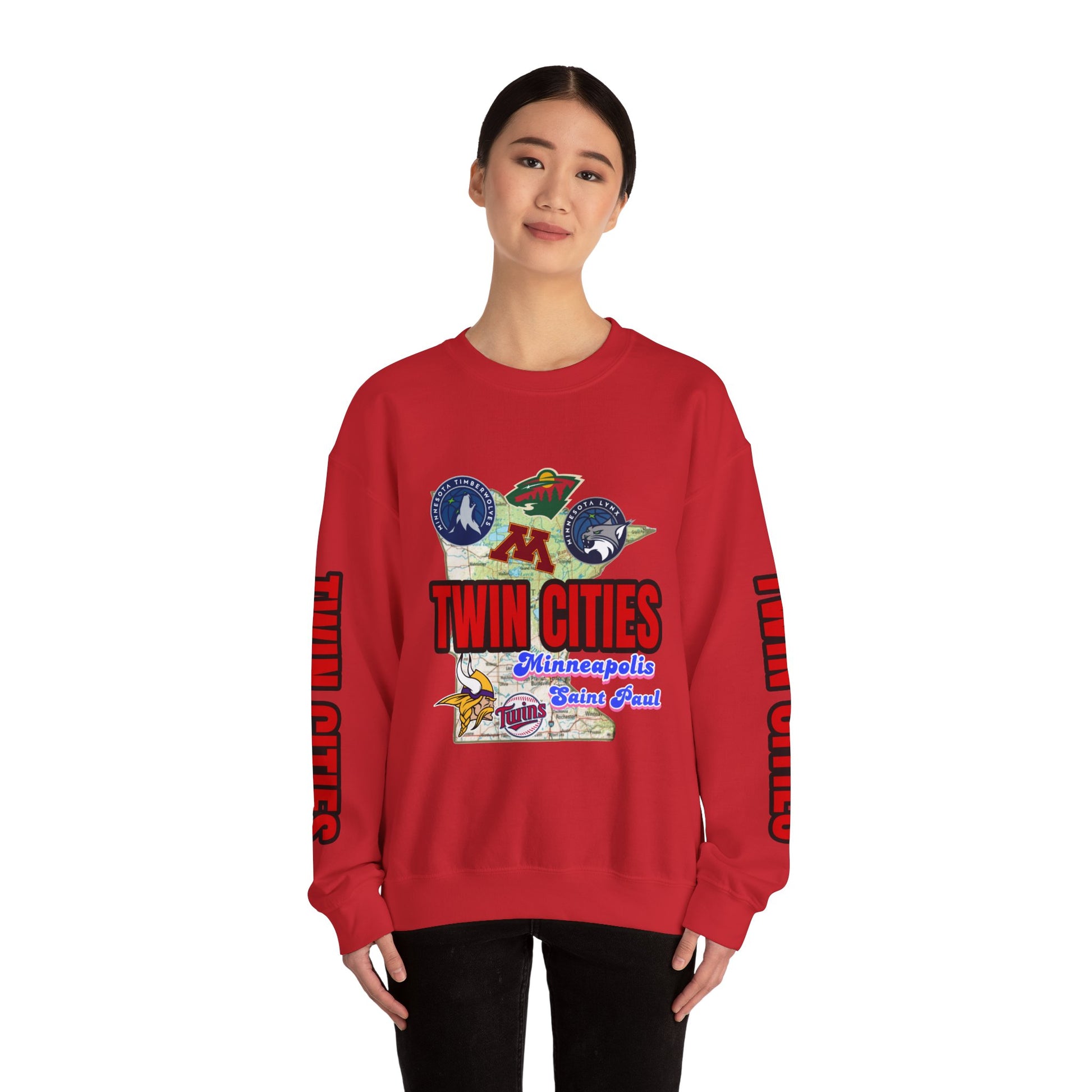 Crewneck Sweatshirt TWIN CITIES Urban Design