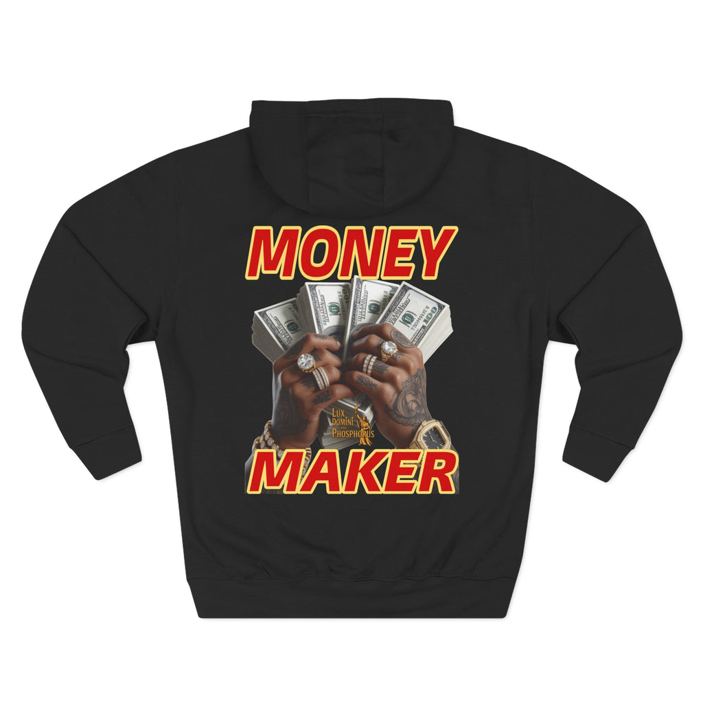 Fleece Hoodie - Money Maker Design