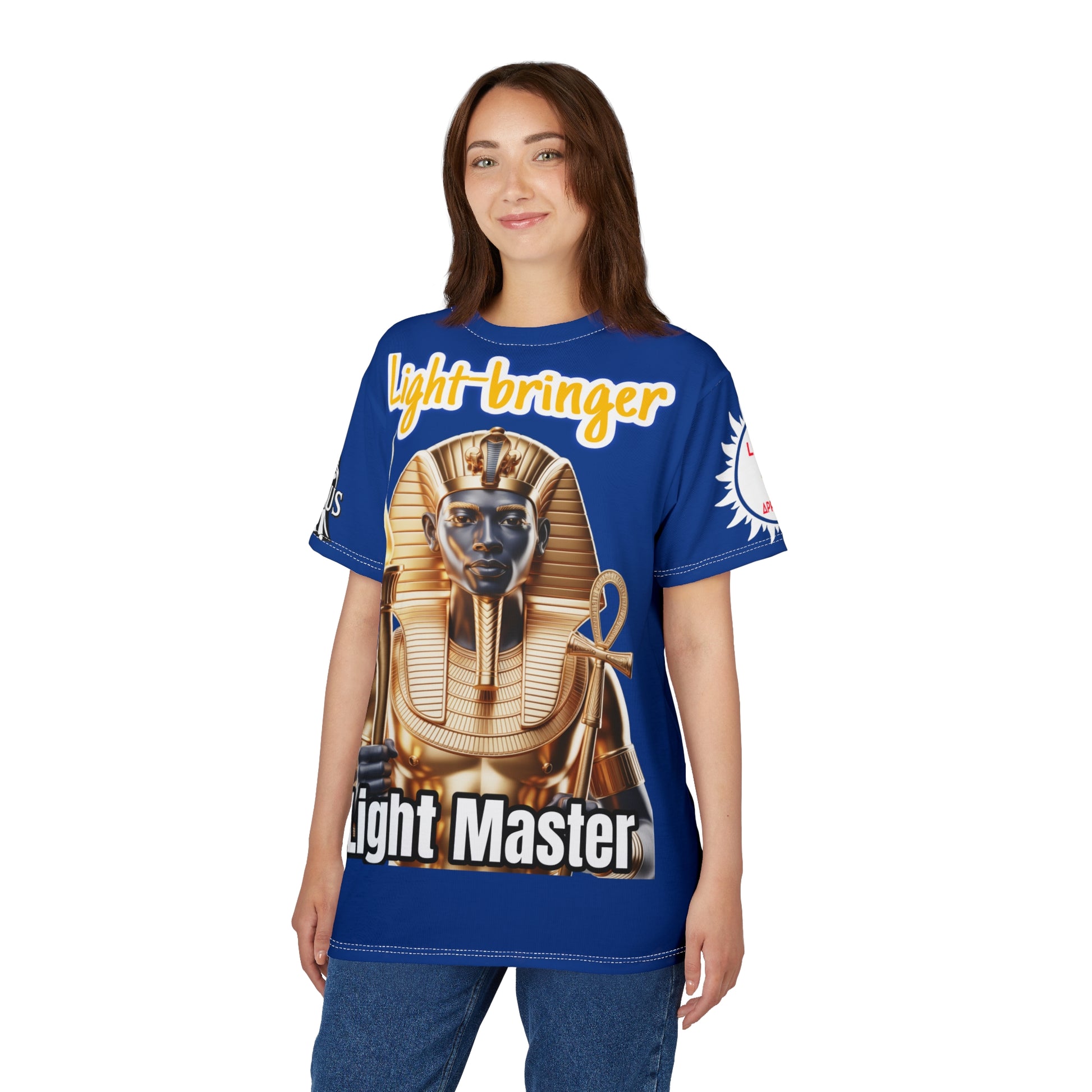 Light Master Tee - Lux Domini and Phosphorus LD&P Apparel Design Blue
