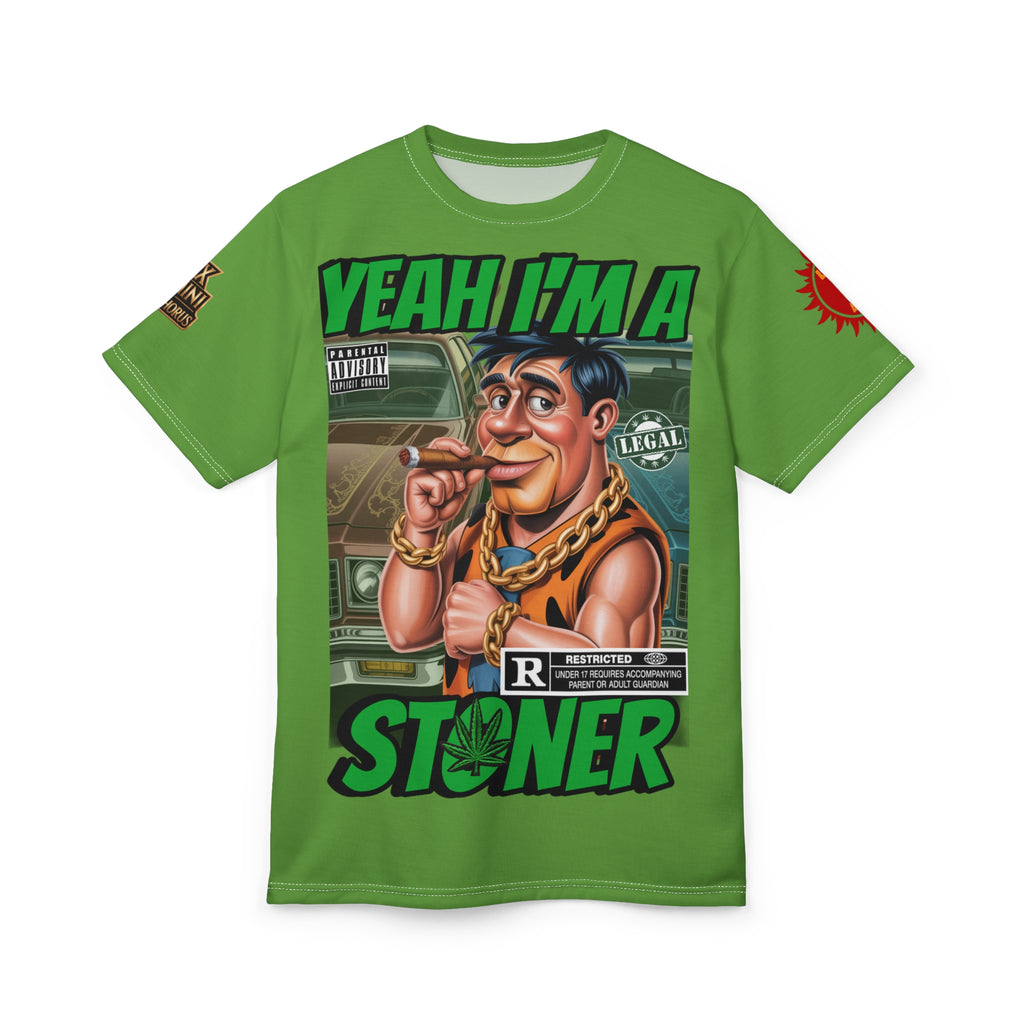 Yeah I'm a Stoner T-Shirt LD&P APPAREL Light Green