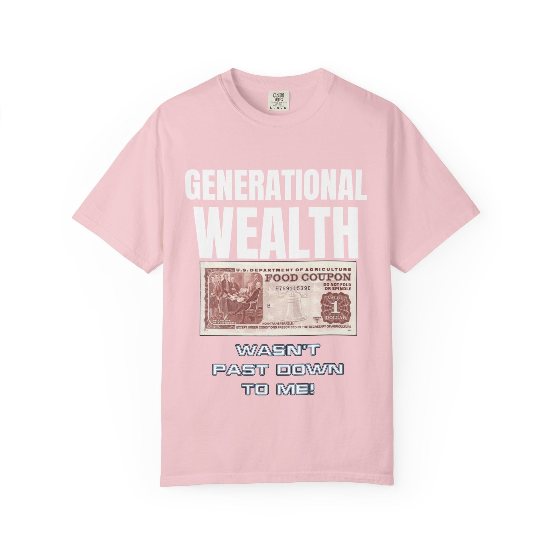 Garment-Dyed T-shirt Generational Wealth Tee