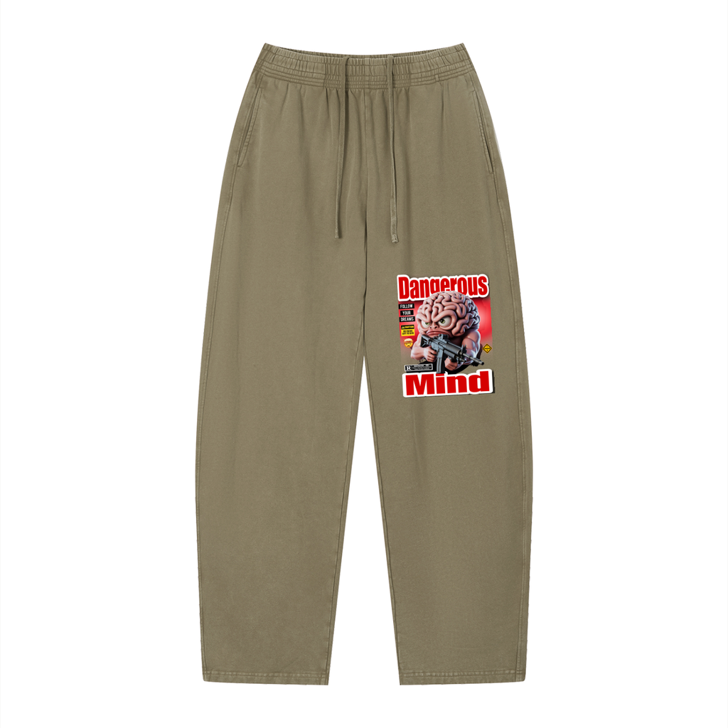 Unisex Vintage Wash Loose Sweatpants