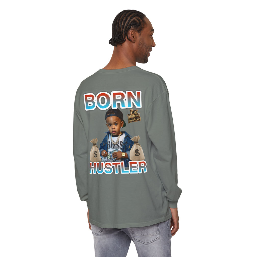Long Sleeve T-Shirt Born Hustler Apparel