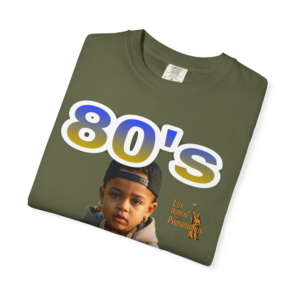 80s Baby Unisex Garment-Dyed T-shirt - LD&P APPAREL