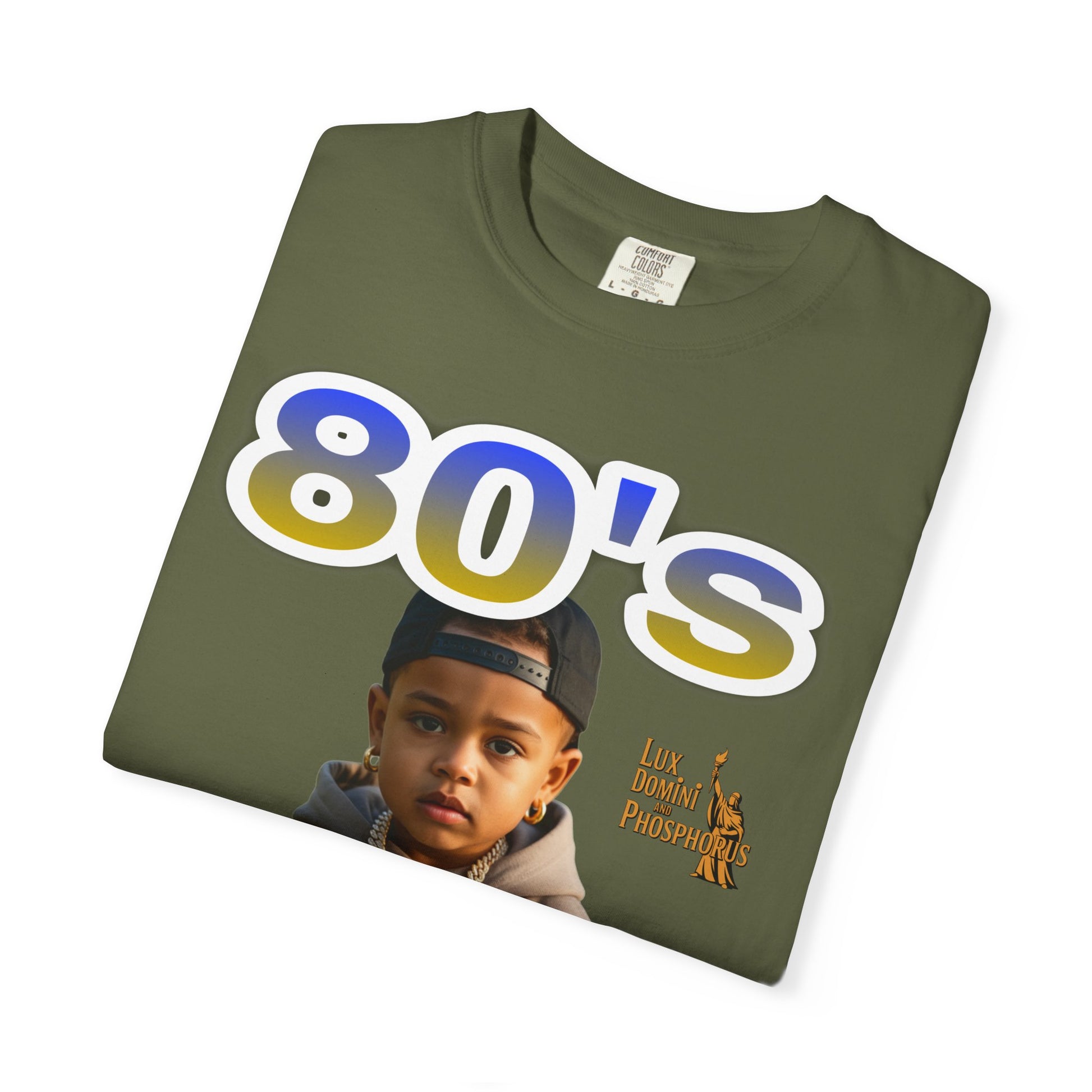 80s Baby Unisex Garment-Dyed T-shirt - LD&P APPAREL